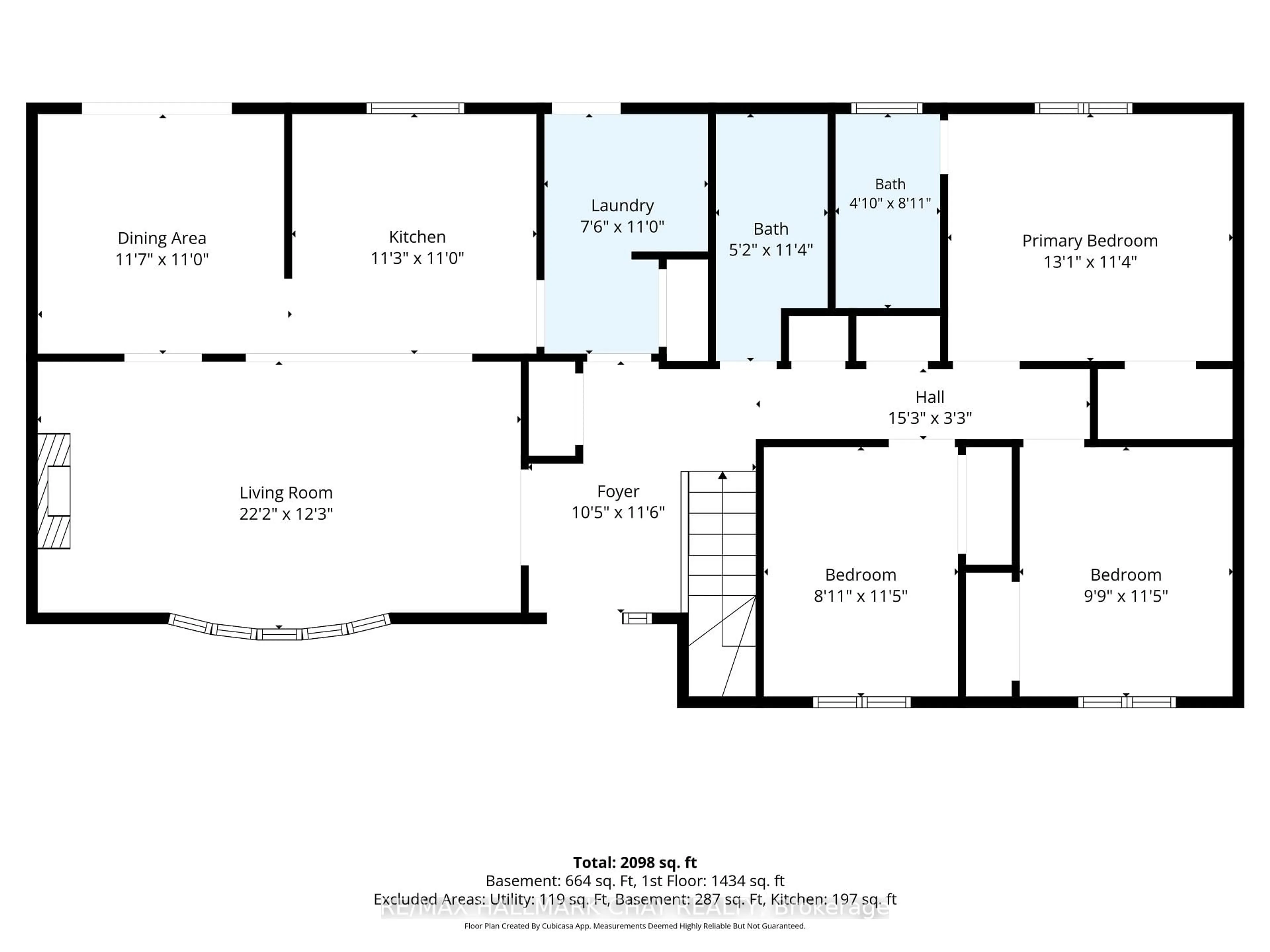 Floor plan for 6 Maes Cres, Mulmur Ontario L0N 1M0