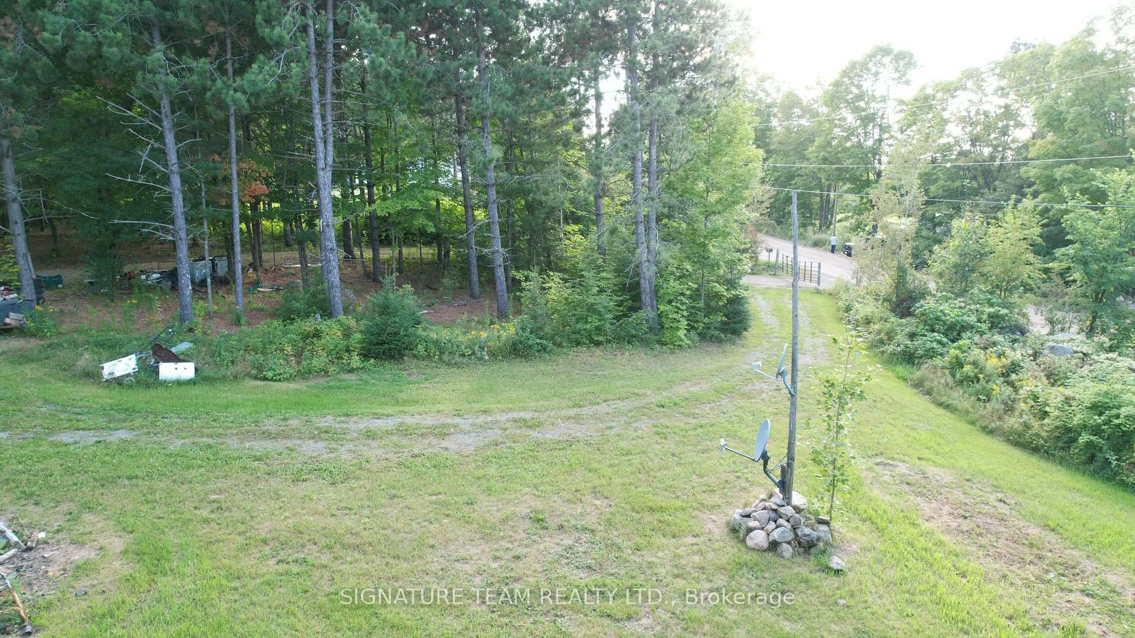 A pic from outside/outdoor area/front of a property/back of a property/a pic from drone, forest/trees view for 3155 Mountain View Rd, Killaloe Ontario K0J 2A0