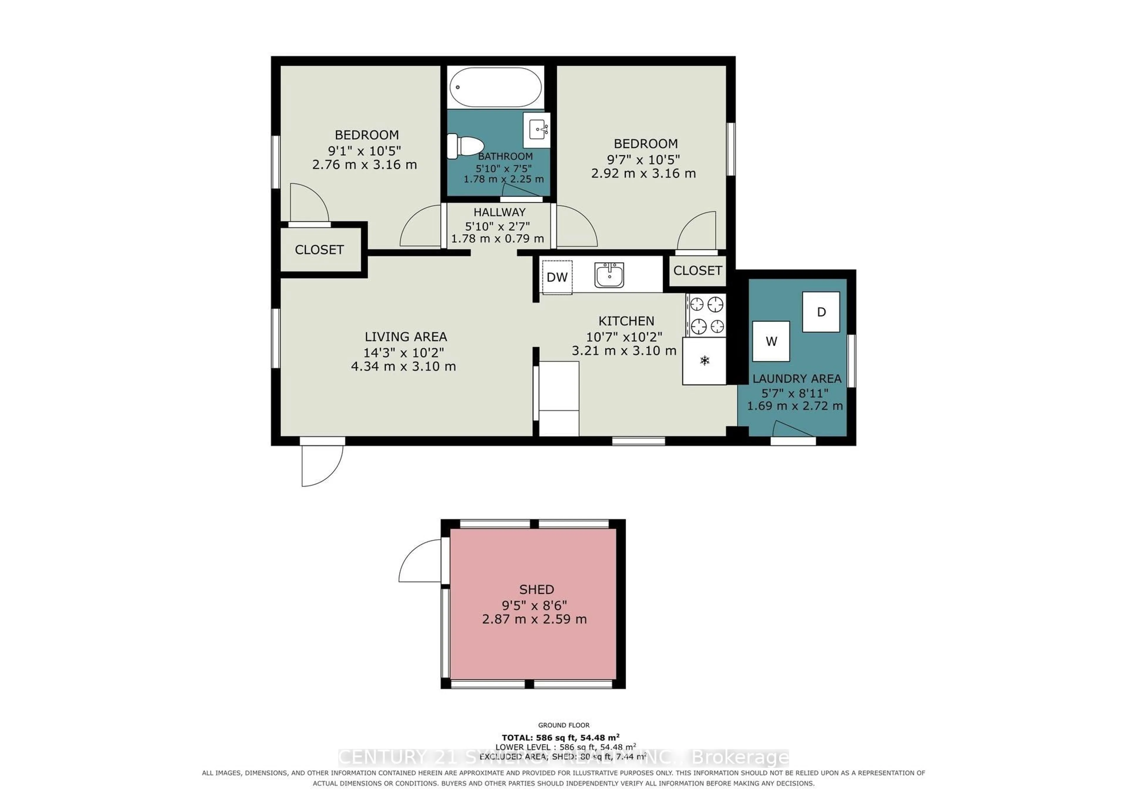 Floor plan for 3 McKenzie Ave, Smiths Falls Ontario K7A 3G4