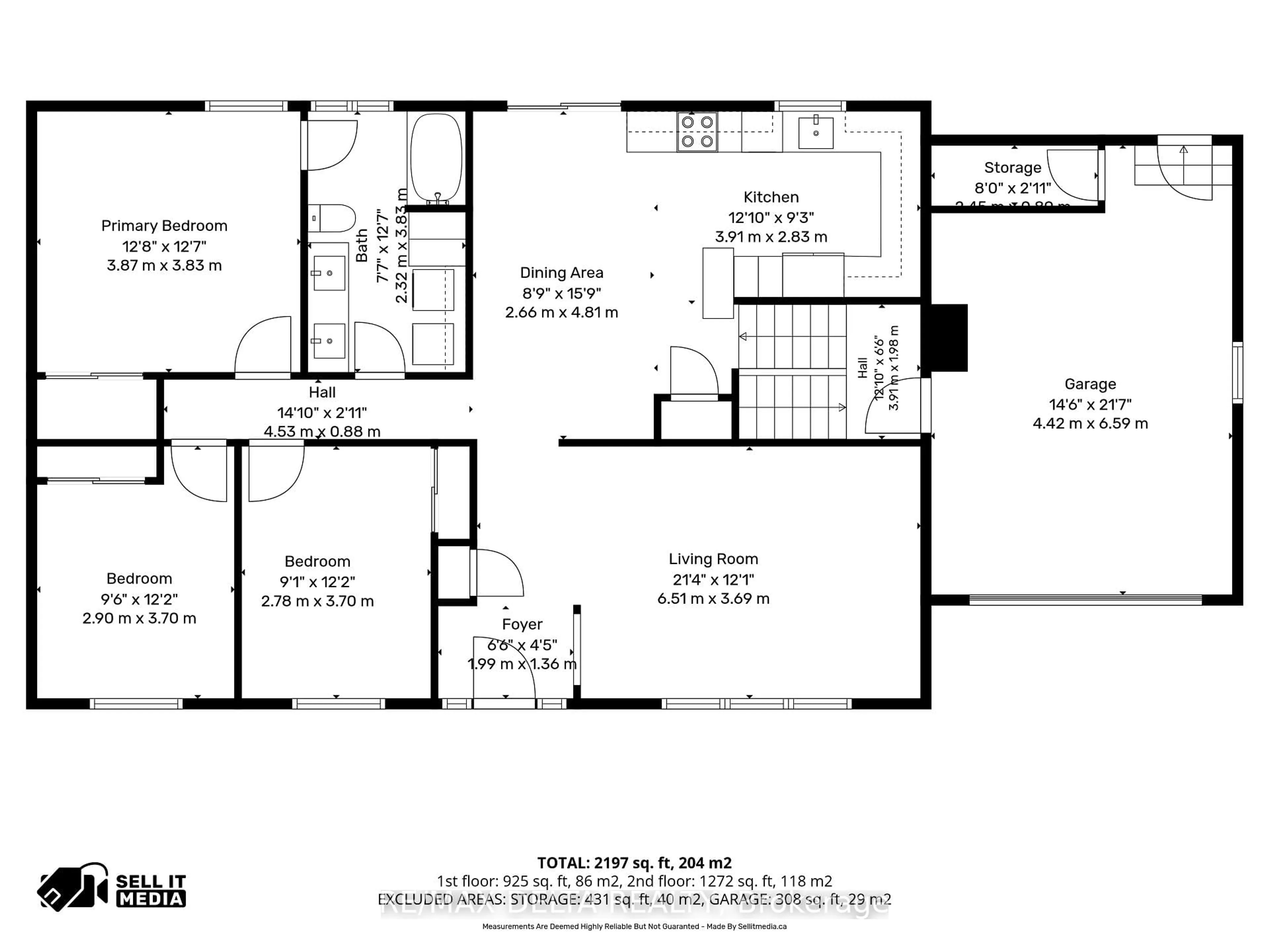Floor plan for 510 Stevens St, Hawkesbury Ontario K6A 3J3