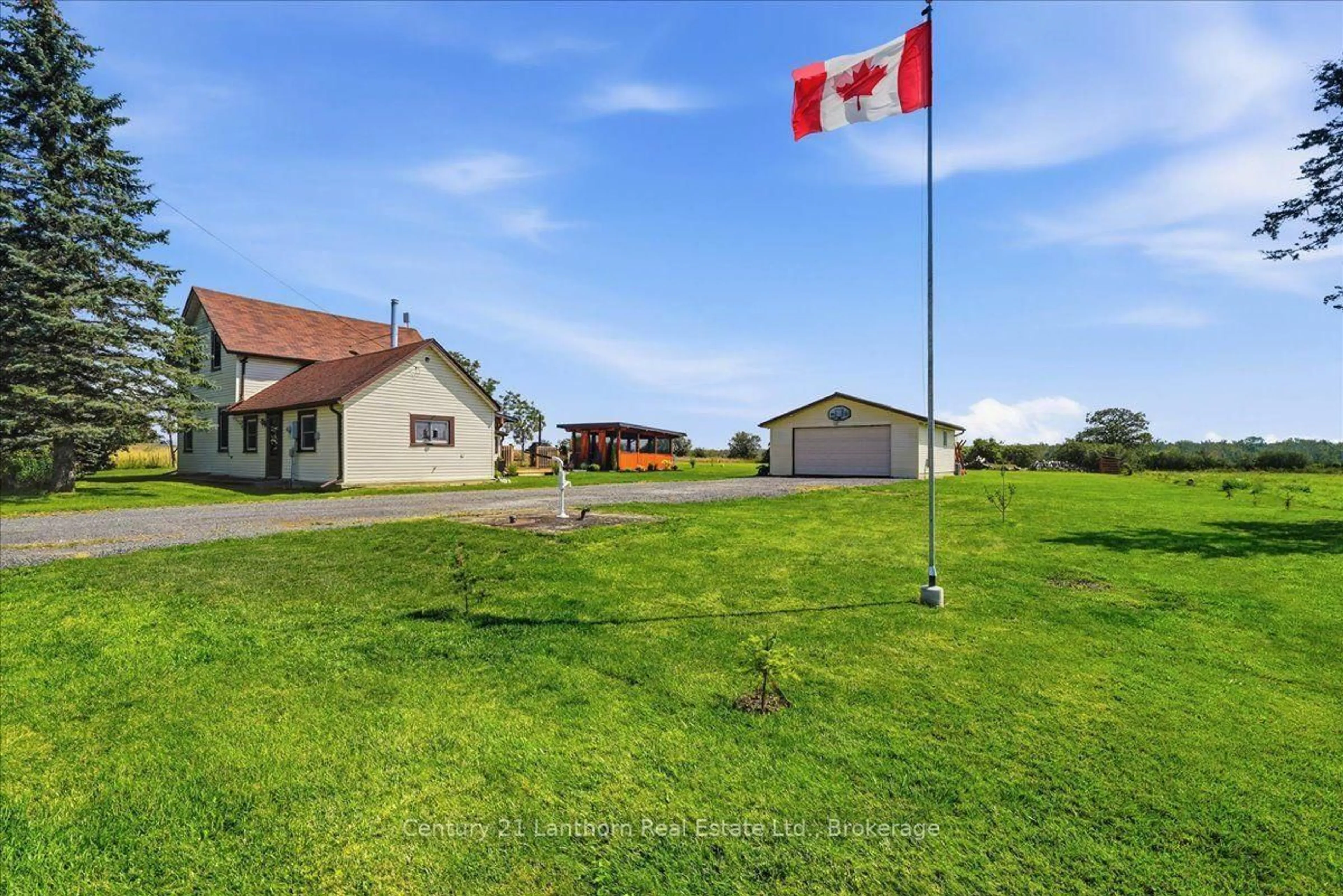 A pic from outside/outdoor area/front of a property/back of a property/a pic from drone, unknown for 1039 Christian Rd, Prince Edward County Ontario K0K 1G0