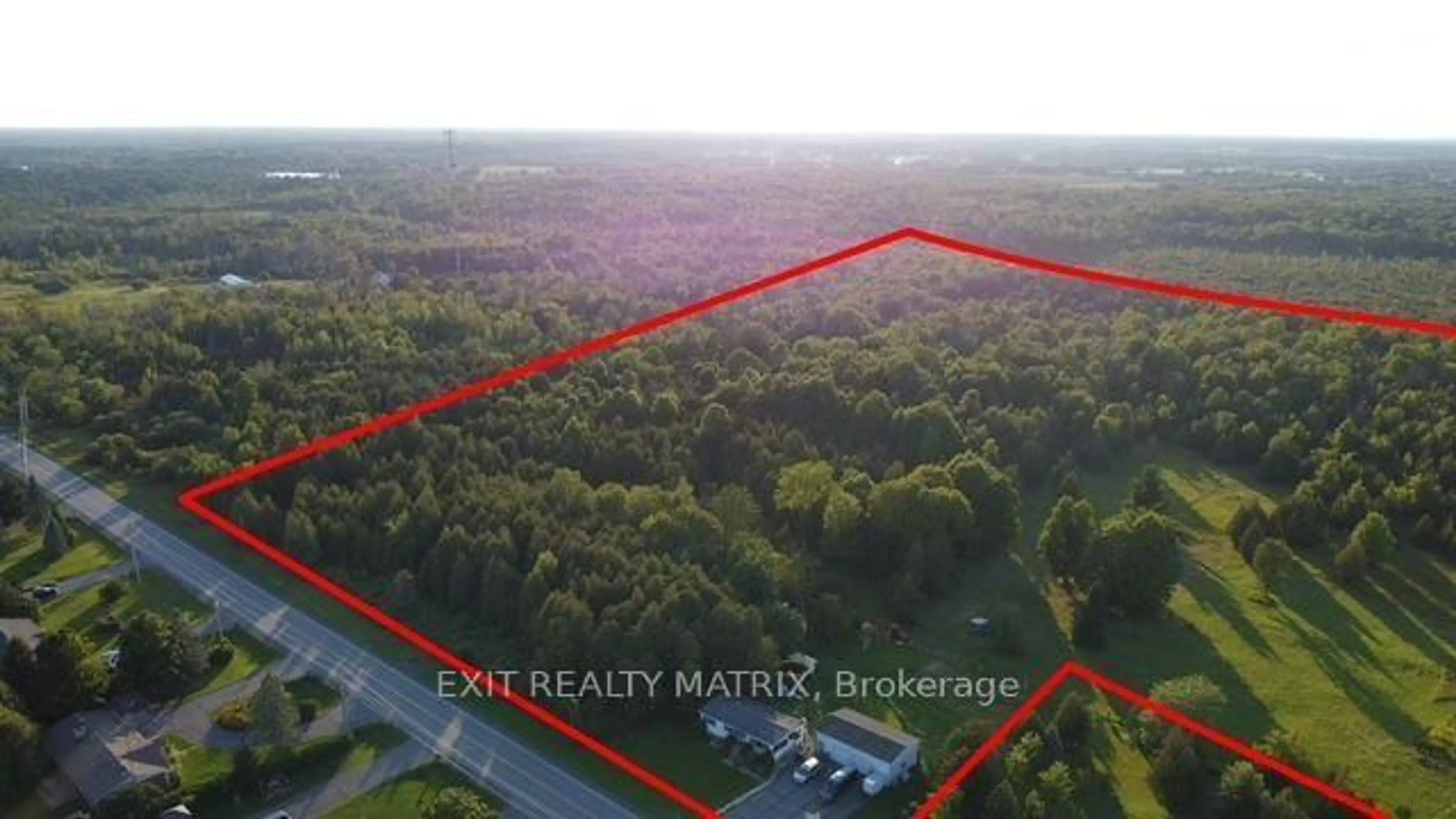 A pic from outside/outdoor area/front of a property/back of a property/a pic from drone, forest/trees view for 3875 County Road 45 Rd, North Glengarry Ontario K0C 1A0