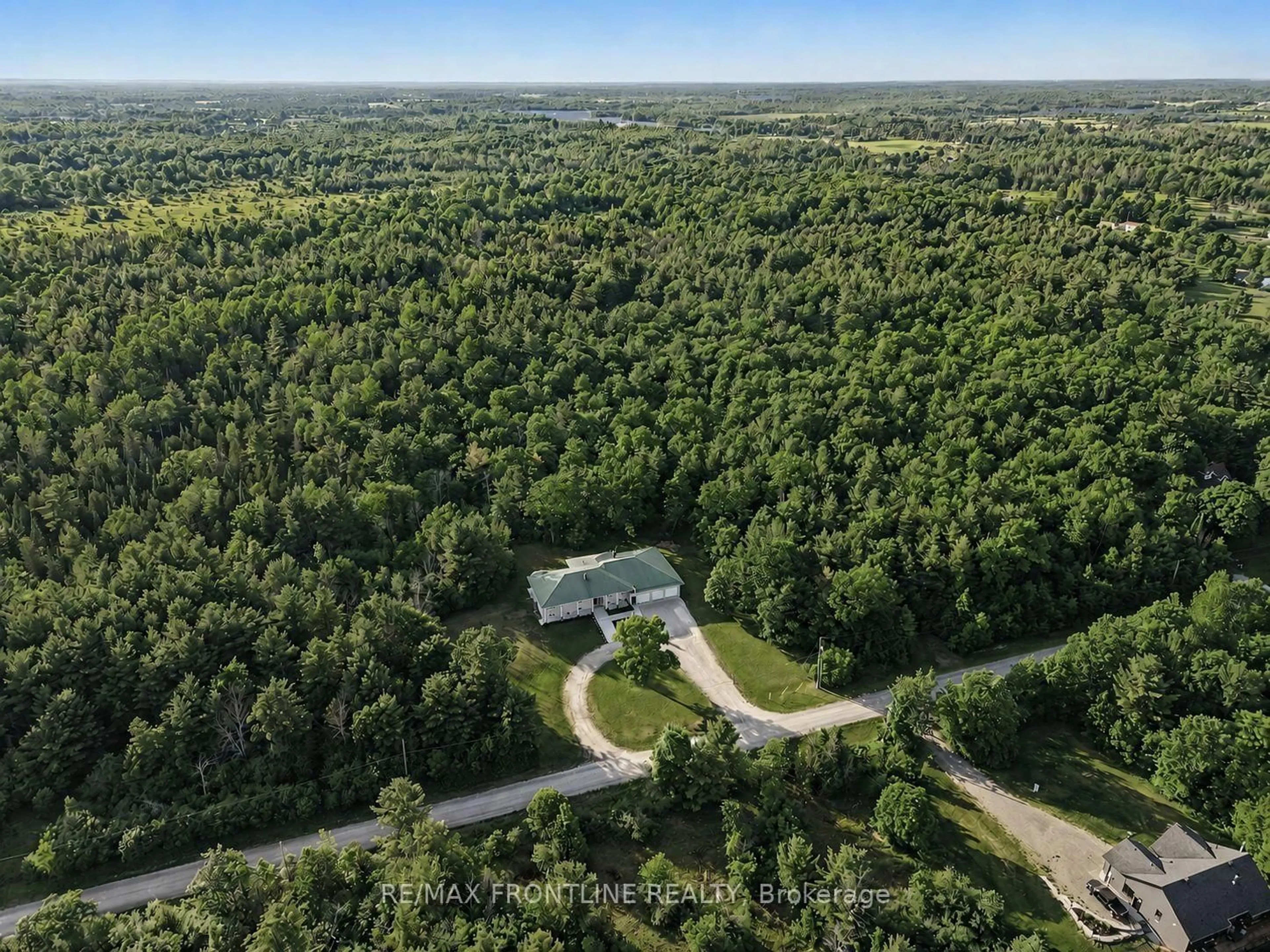 A pic from outside/outdoor area/front of a property/back of a property/a pic from drone, forest/trees view for 178 Stone Rd, Smiths Falls Ontario K7A 4S4