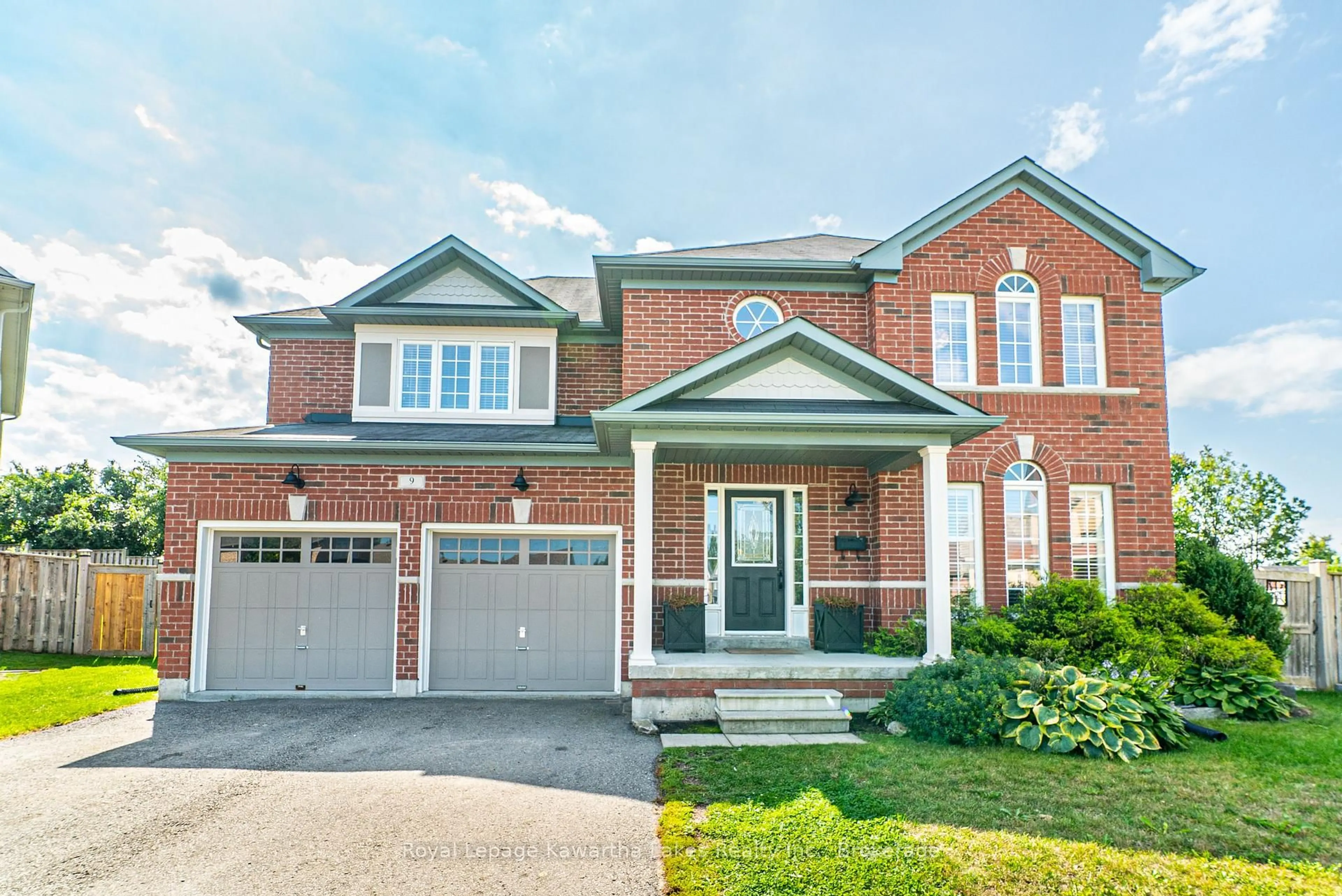 Home with brick exterior material, street for 9 Power Crt, Kawartha Lakes Ontario K9V 0C6