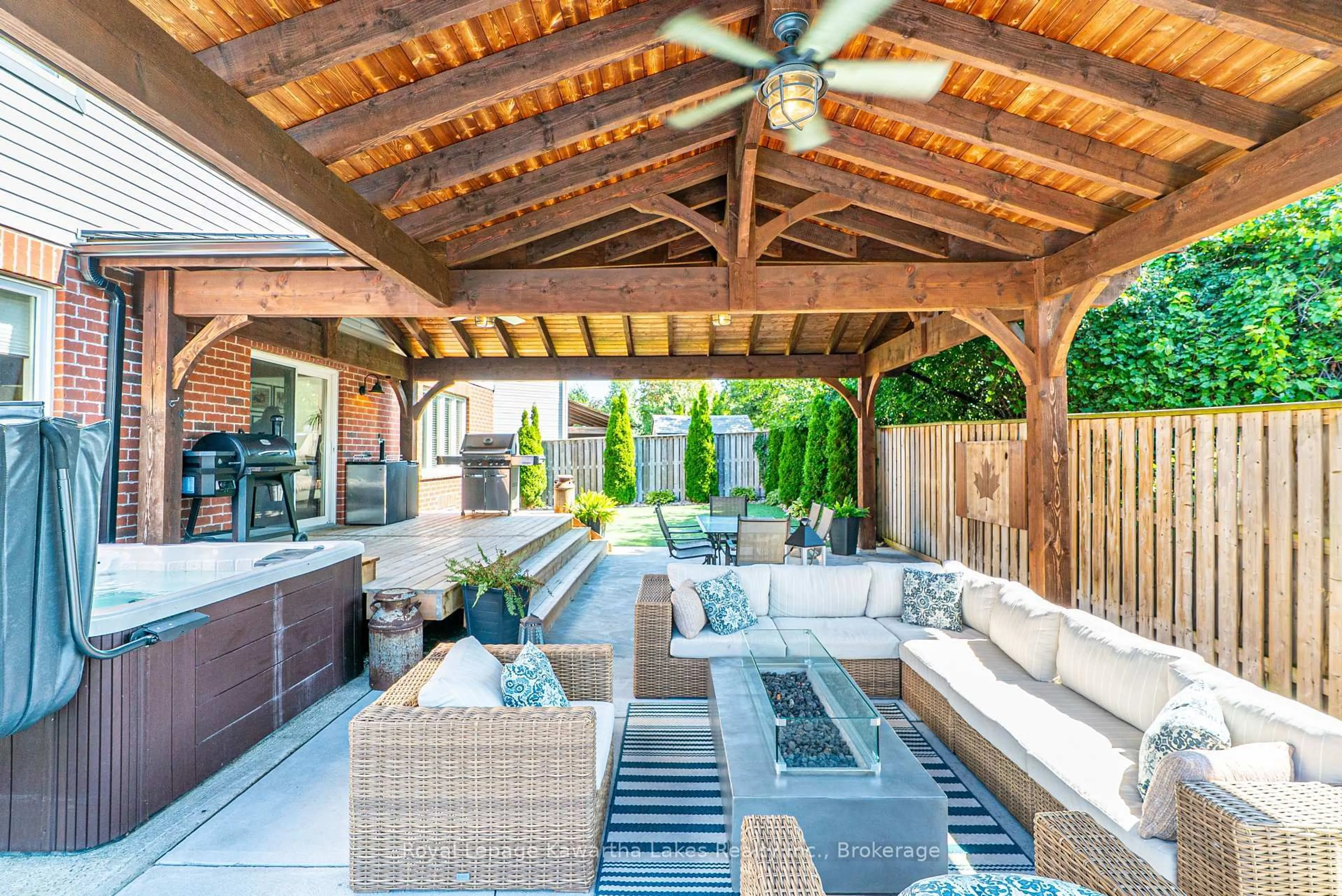Patio, street for 9 Power Crt, Kawartha Lakes Ontario K9V 0C6