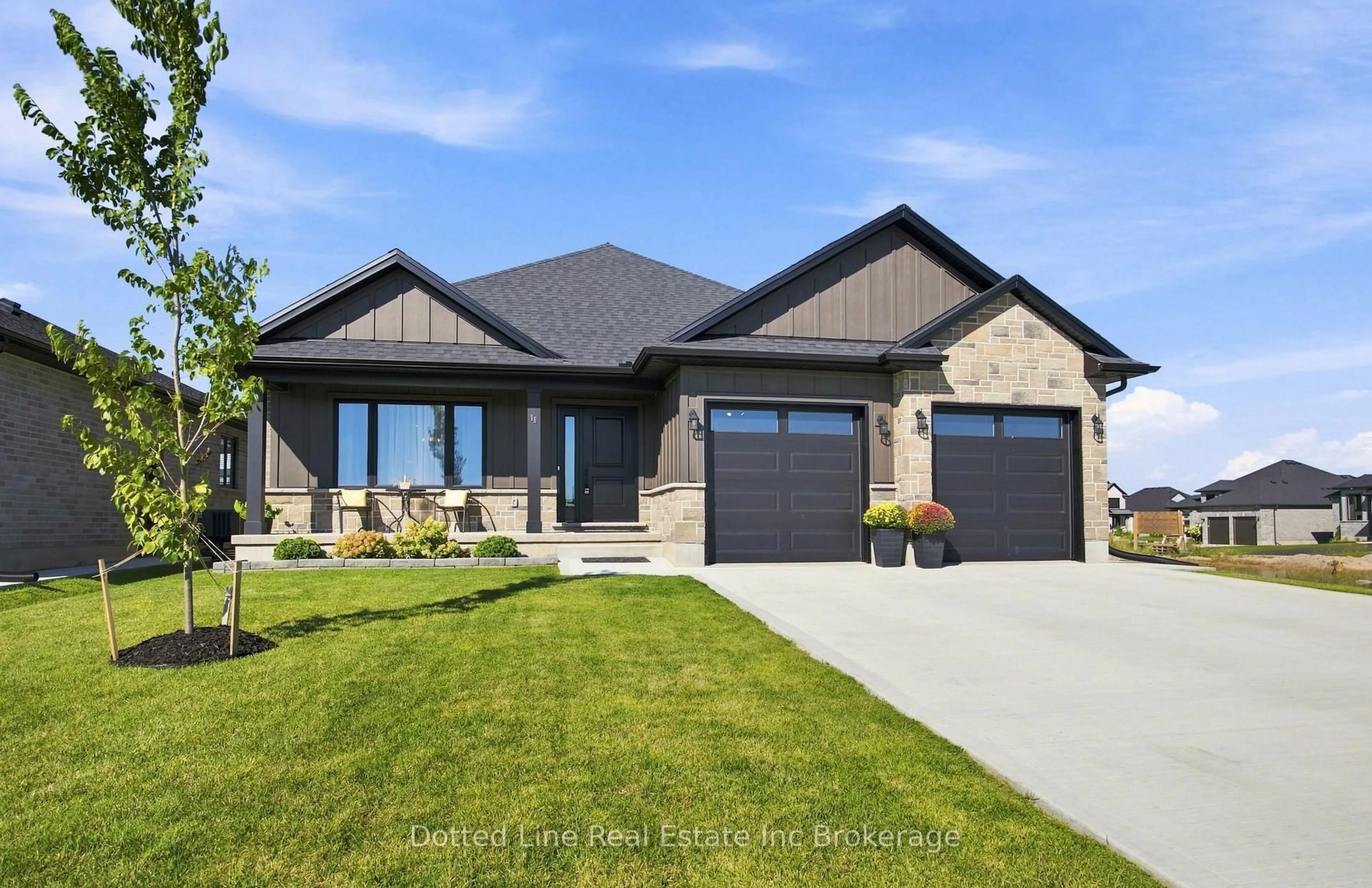 Home with brick exterior material, street for 18 Walnut Dr, Tillsonburg Ontario N4G 5S2