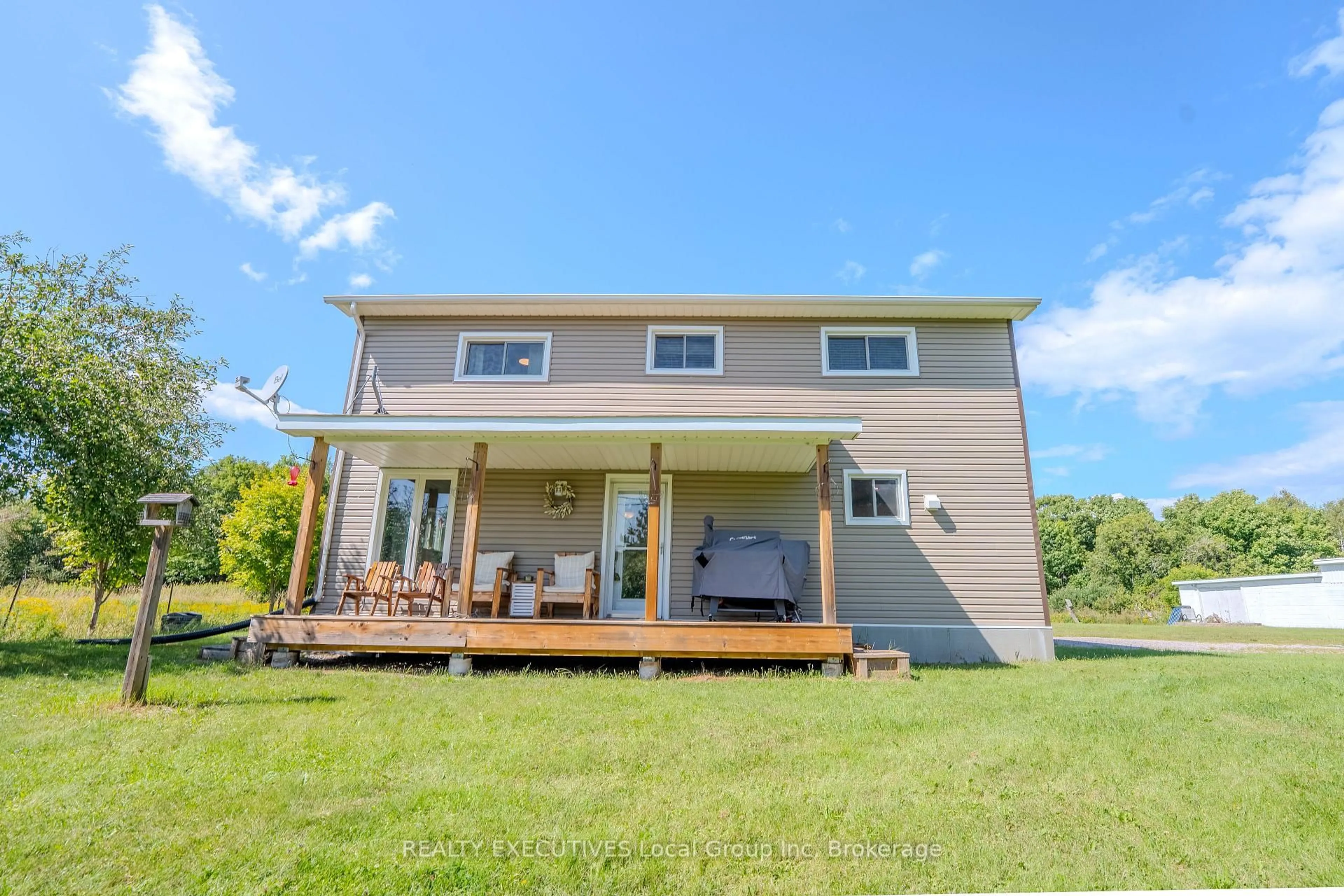 Patio, water/lake/river/ocean view for 451 Quae Quae Rd, East Ferris Ontario P0H 1K0