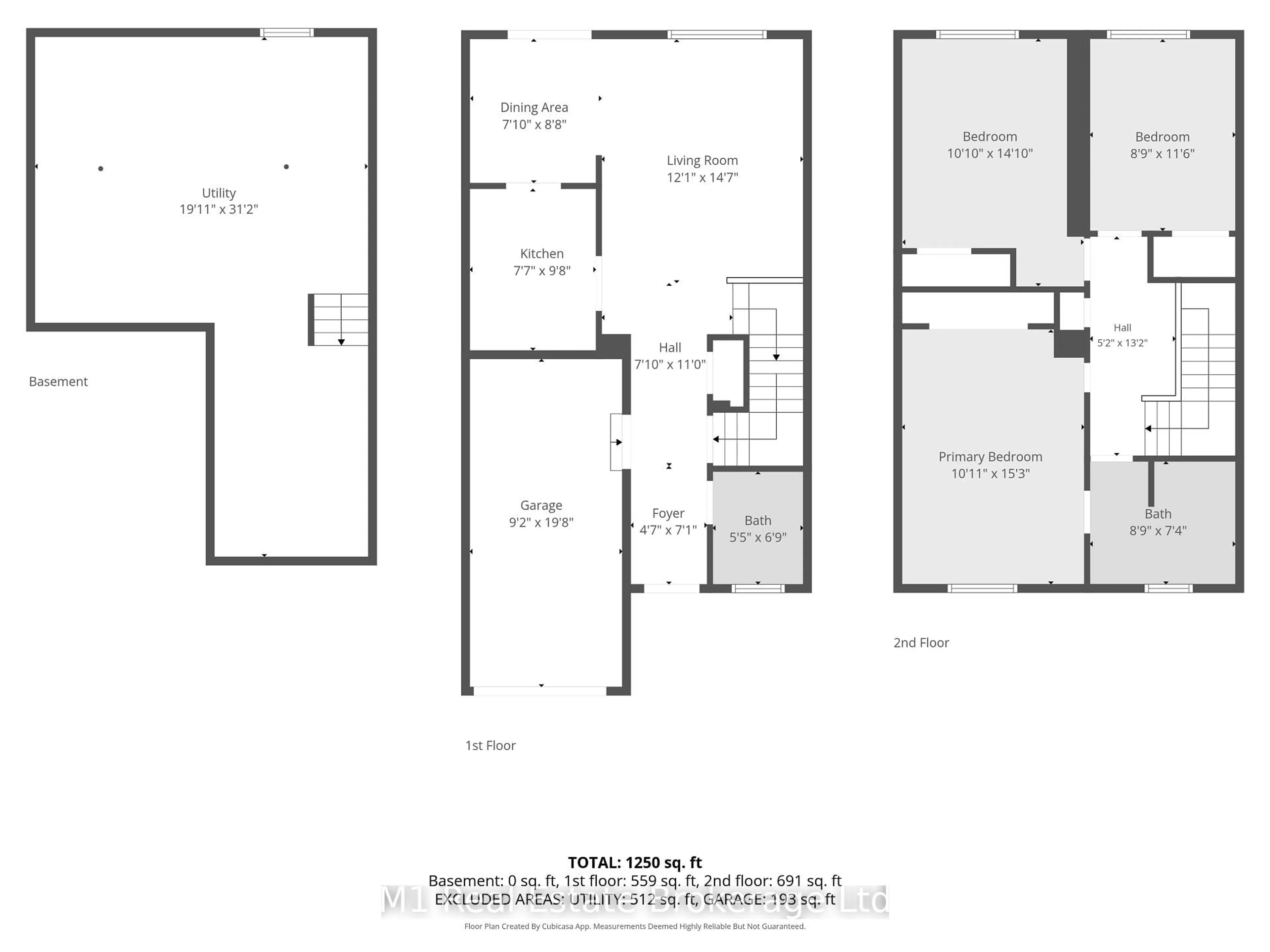 Floor plan for 5 Grandridge Cres, Guelph Ontario N1H 8G1