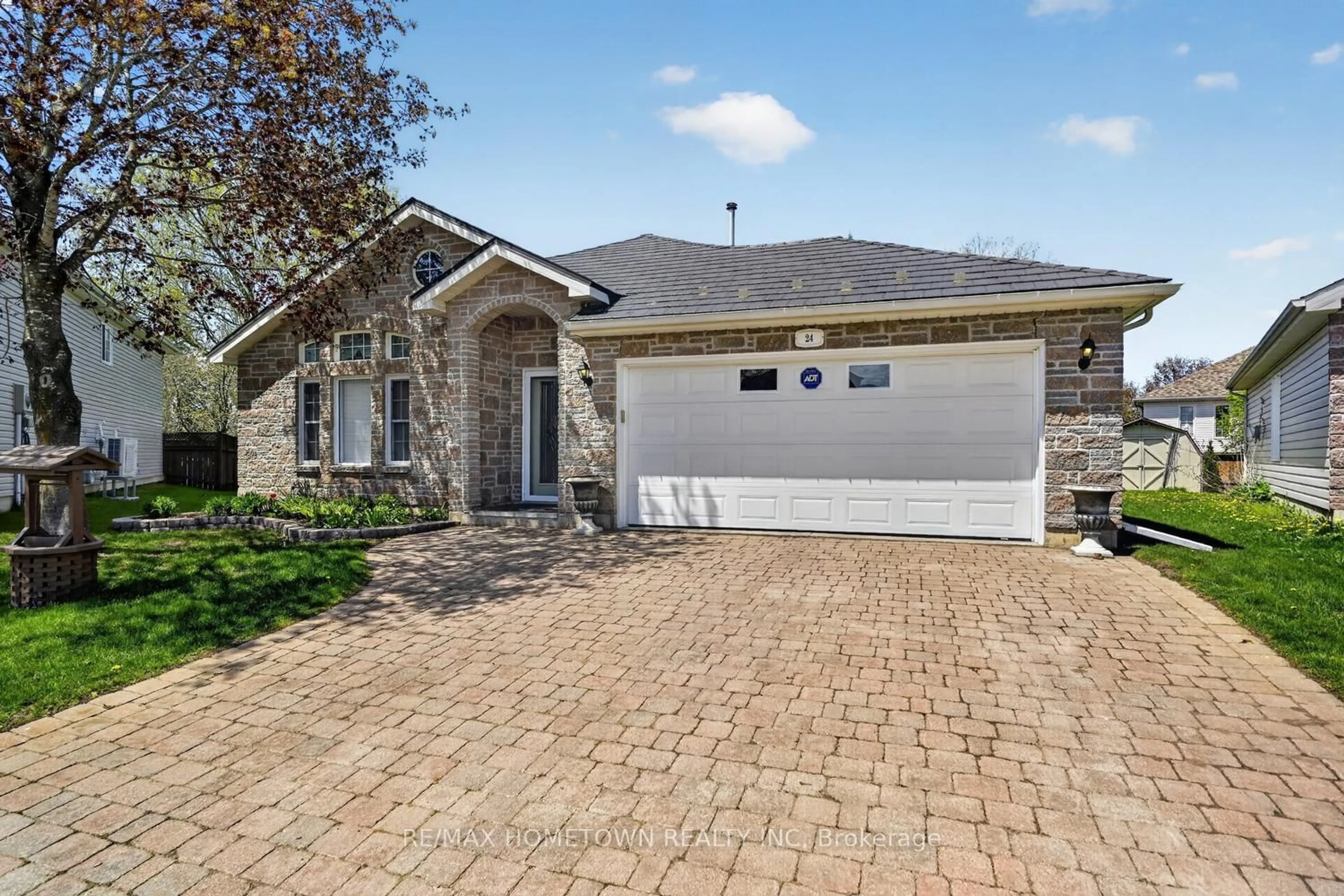 Home with brick exterior material, street for 24 Regency Pl, Brockville Ontario K6V 7M5
