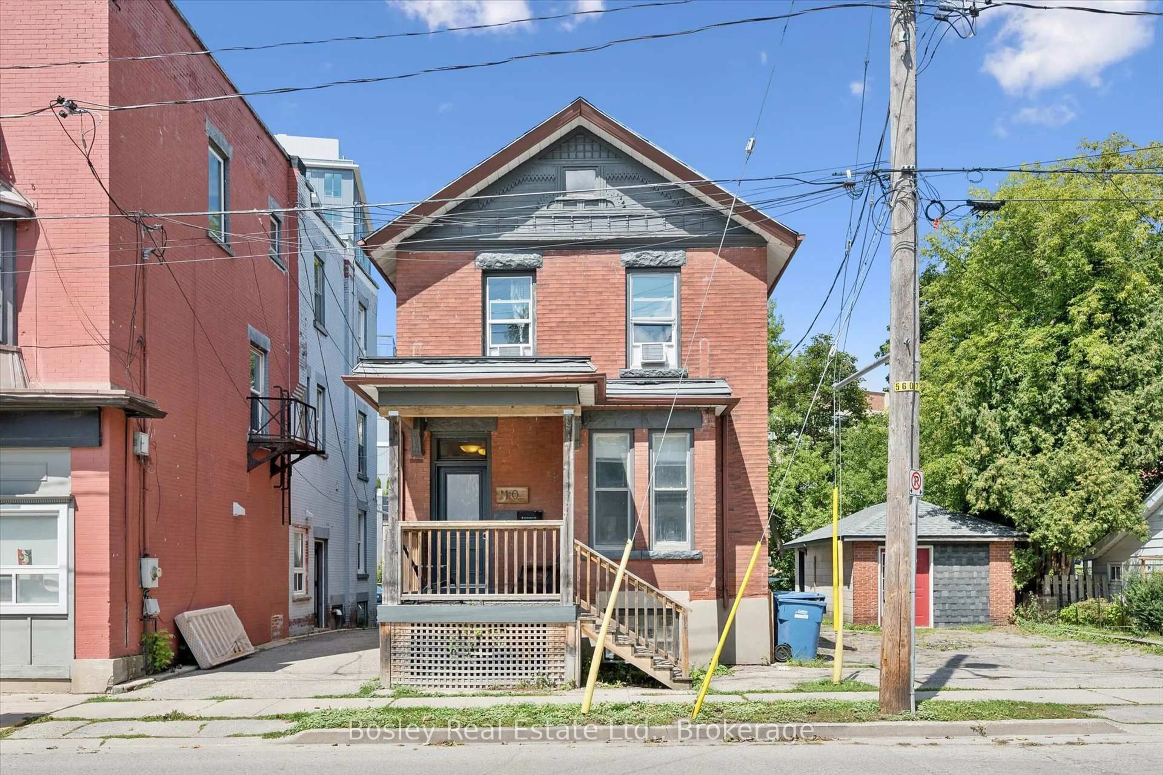 Home with brick exterior material, street for 10 Ontario St, Guelph Ontario N1E 3B1