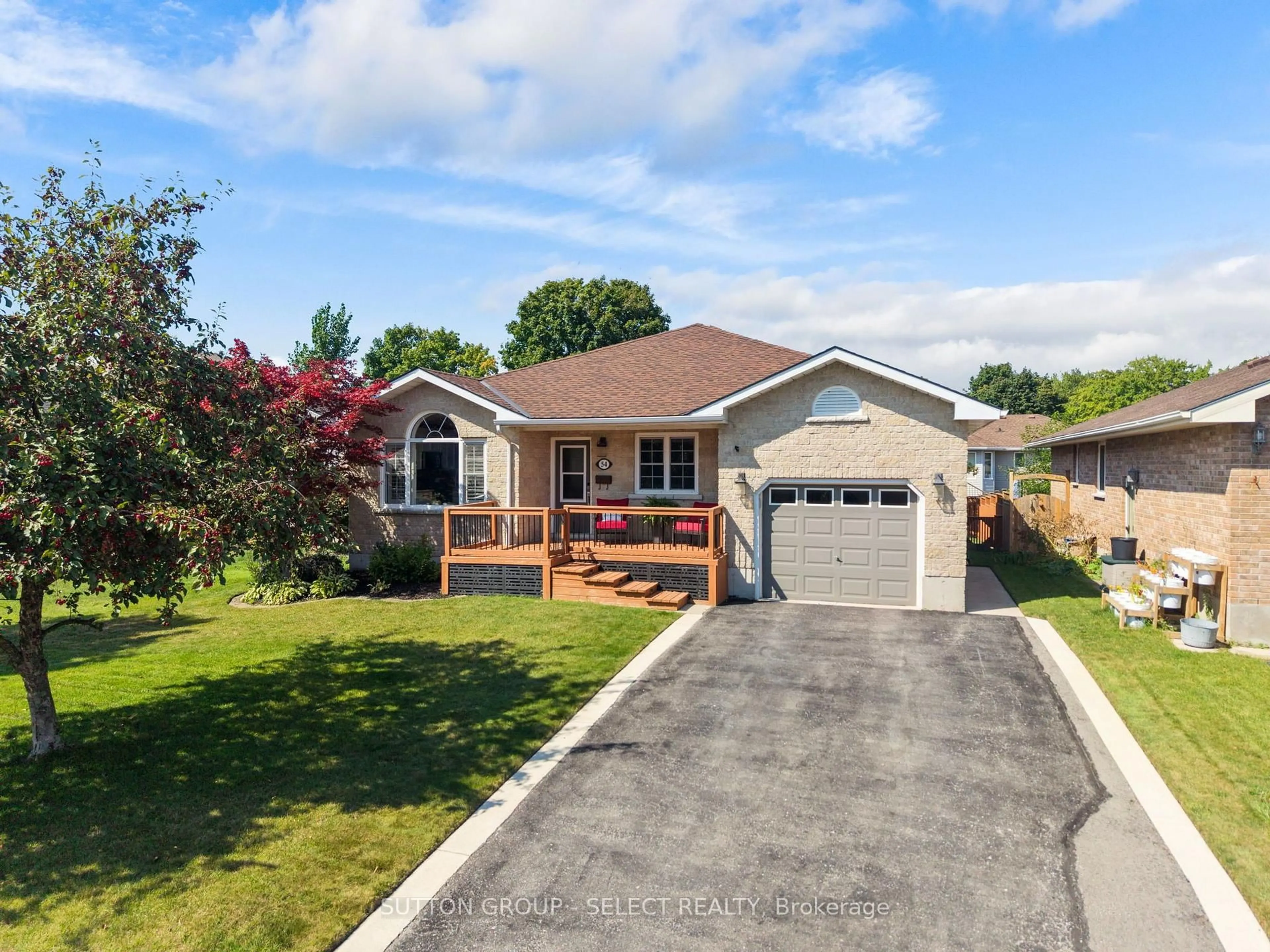 Home with brick exterior material, street for 54 Balvina Dr, Goderich Ontario N7A 4L2