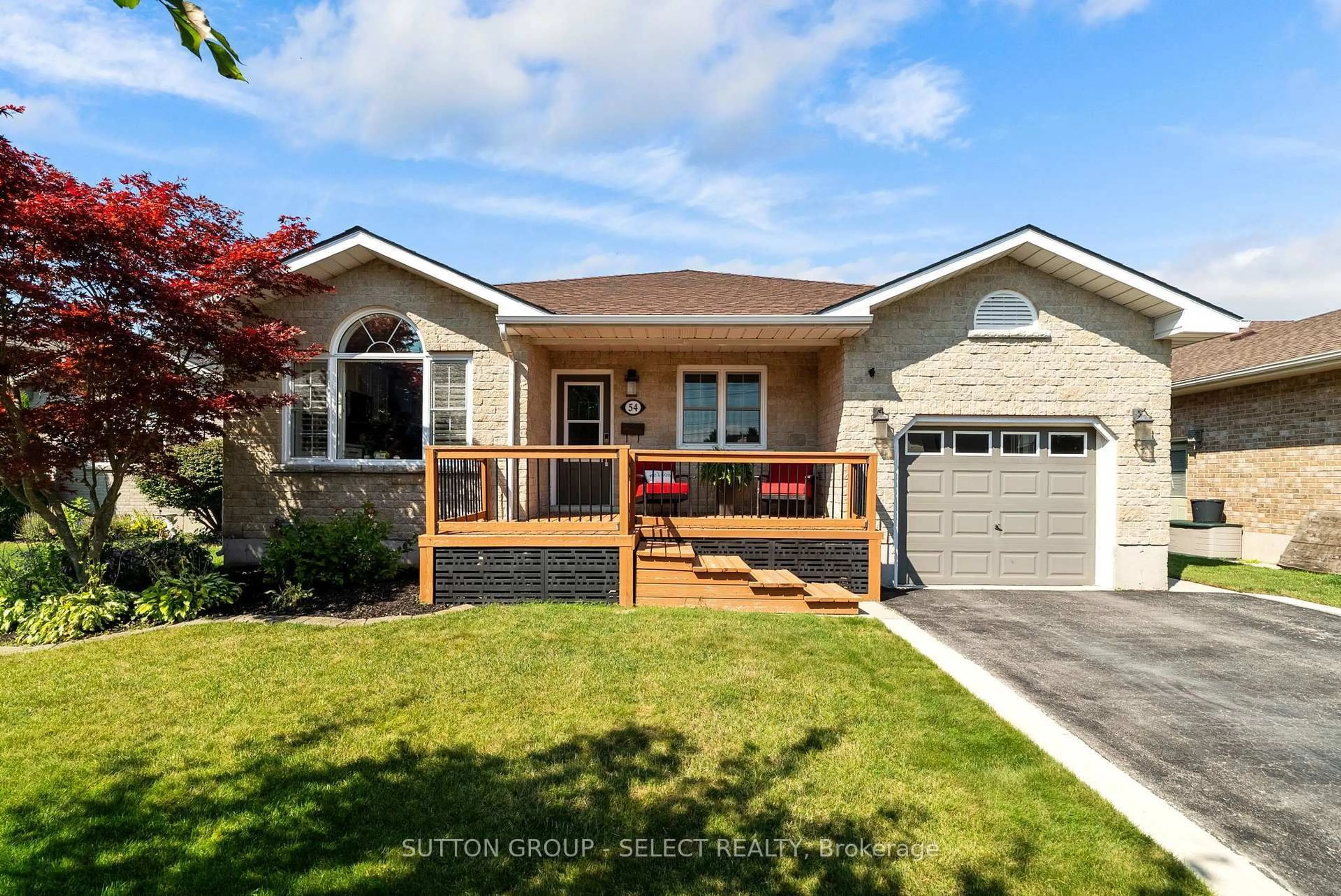 Home with vinyl exterior material, street for 54 Balvina Dr, Goderich Ontario N7A 4L2