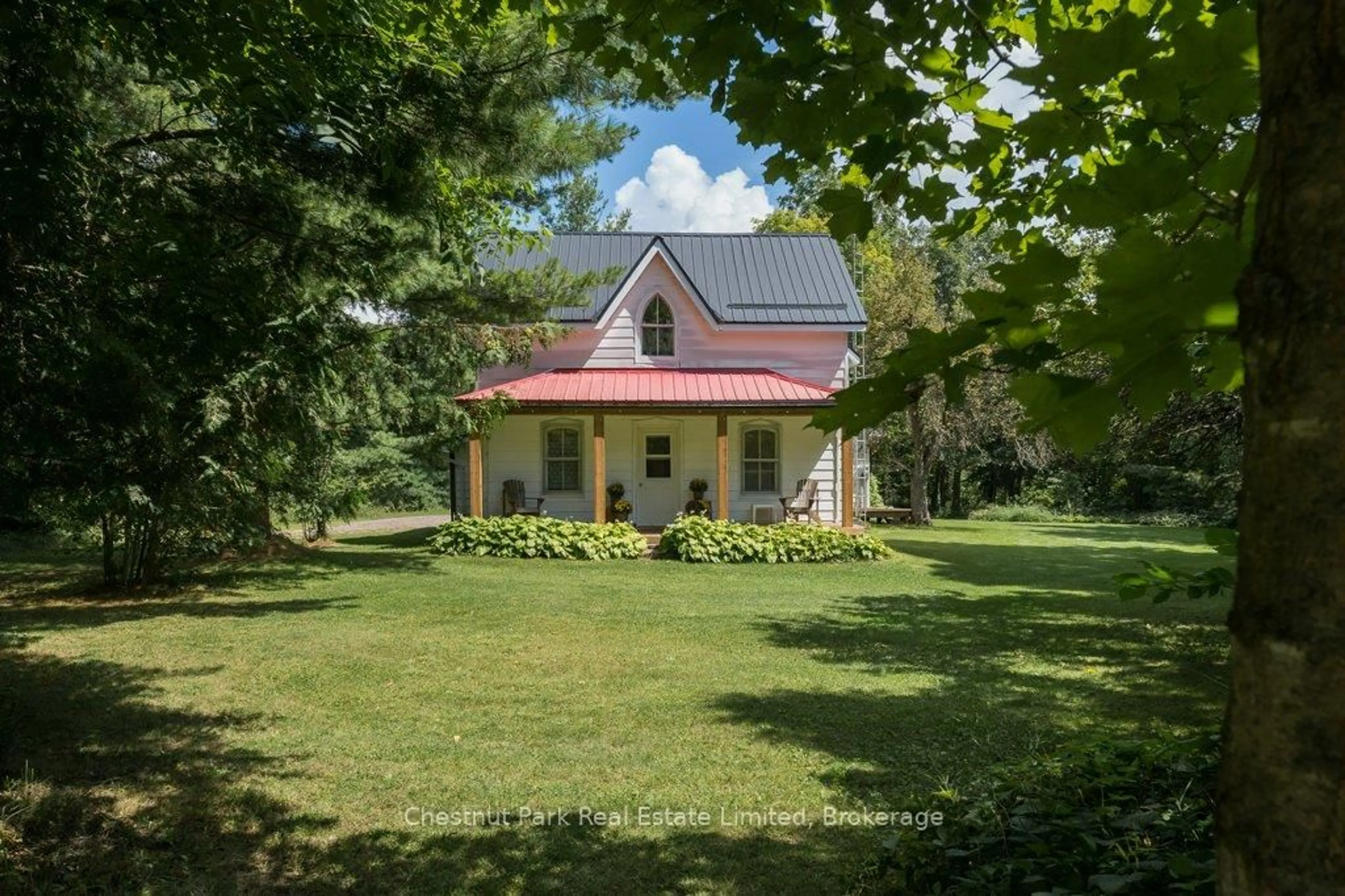 A pic from outside/outdoor area/front of a property/back of a property/a pic from drone, unknown for 324 Declair Rd, Madoc Ontario K0K 2K0