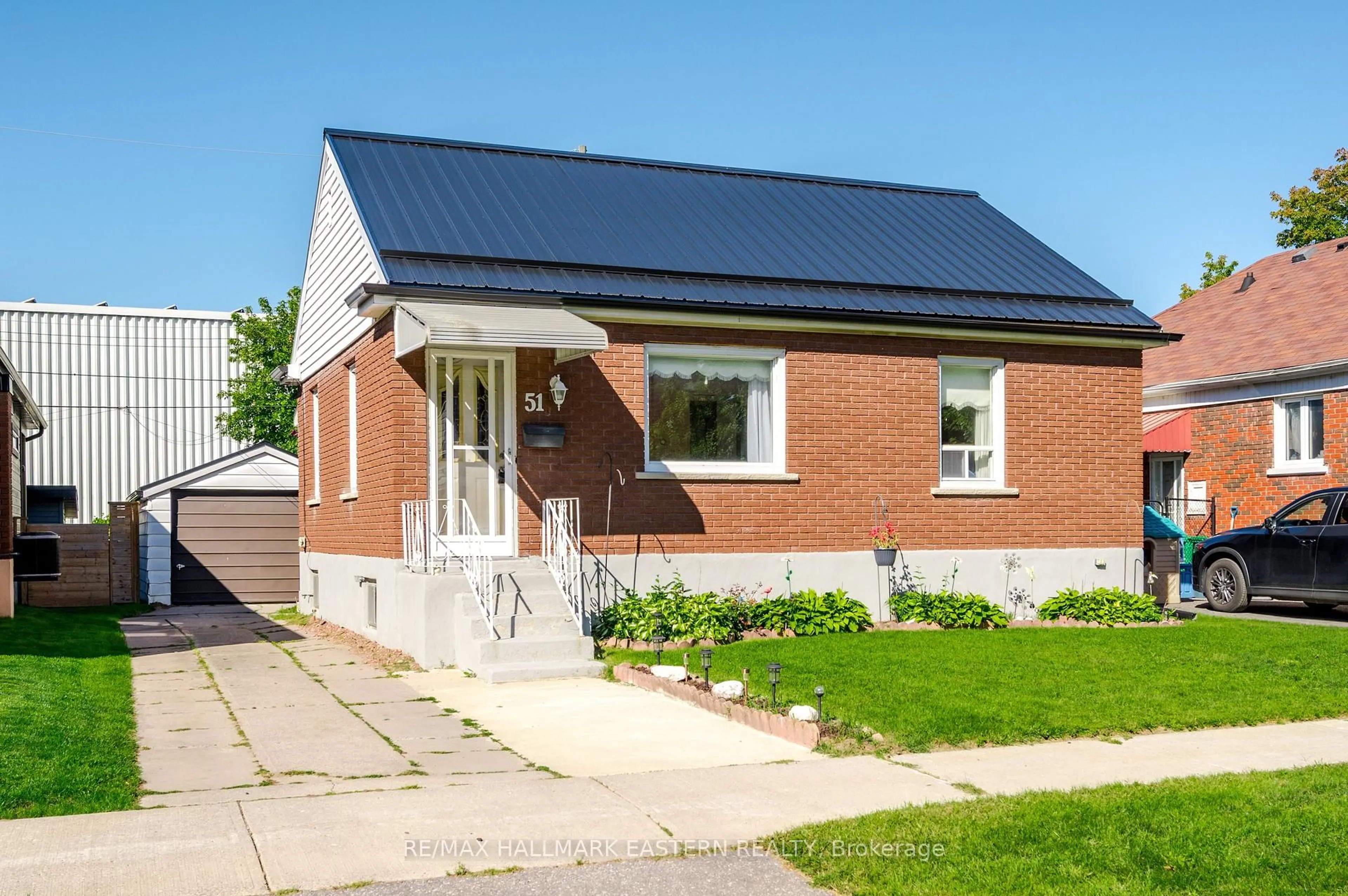 Home with brick exterior material, street for 51 Ephgrave Blvd, Peterborough Ontario K9J 4G1