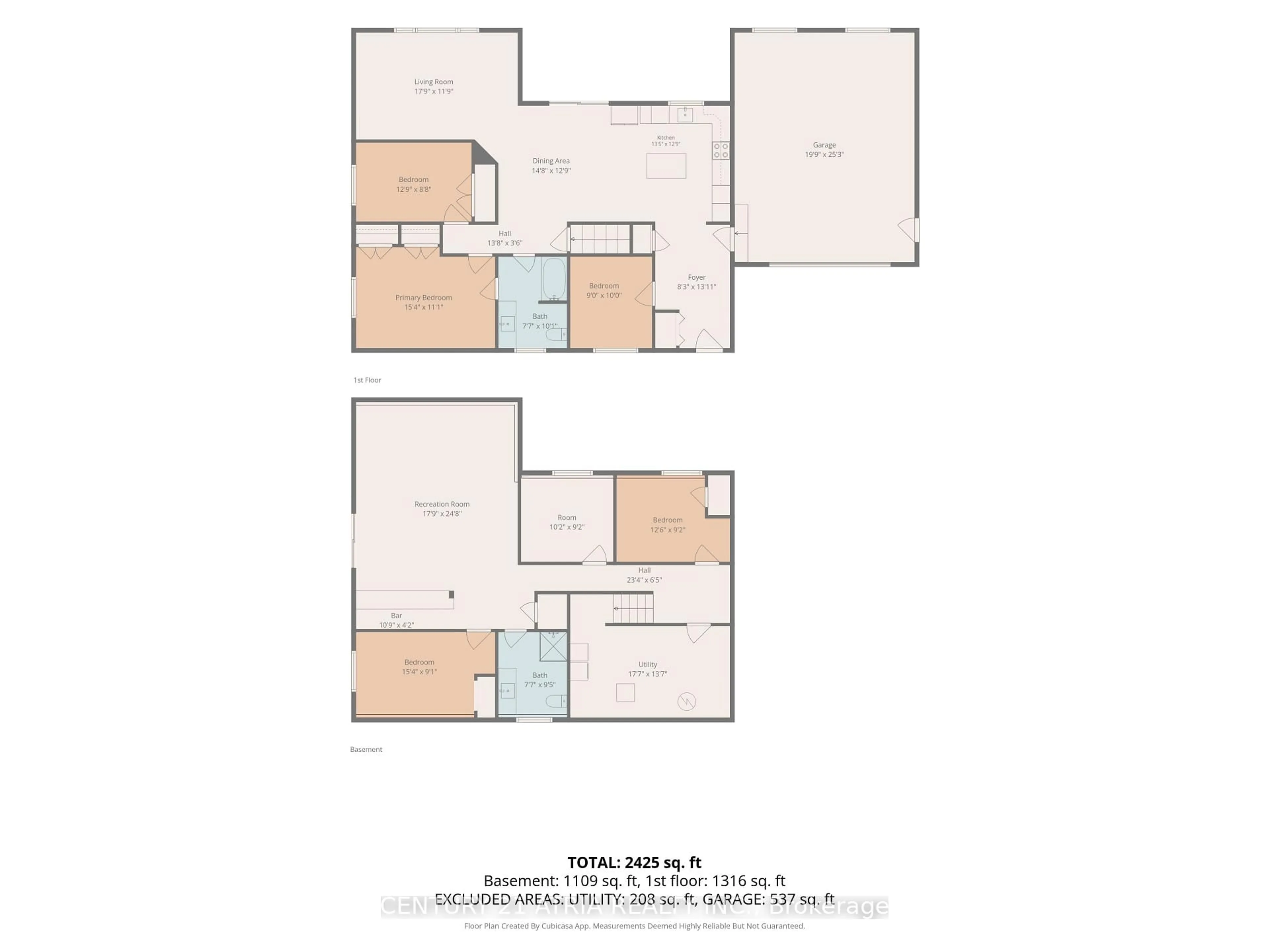 Floor plan for 9 Summer Lane, Trent Hills Ontario K0K 3K0