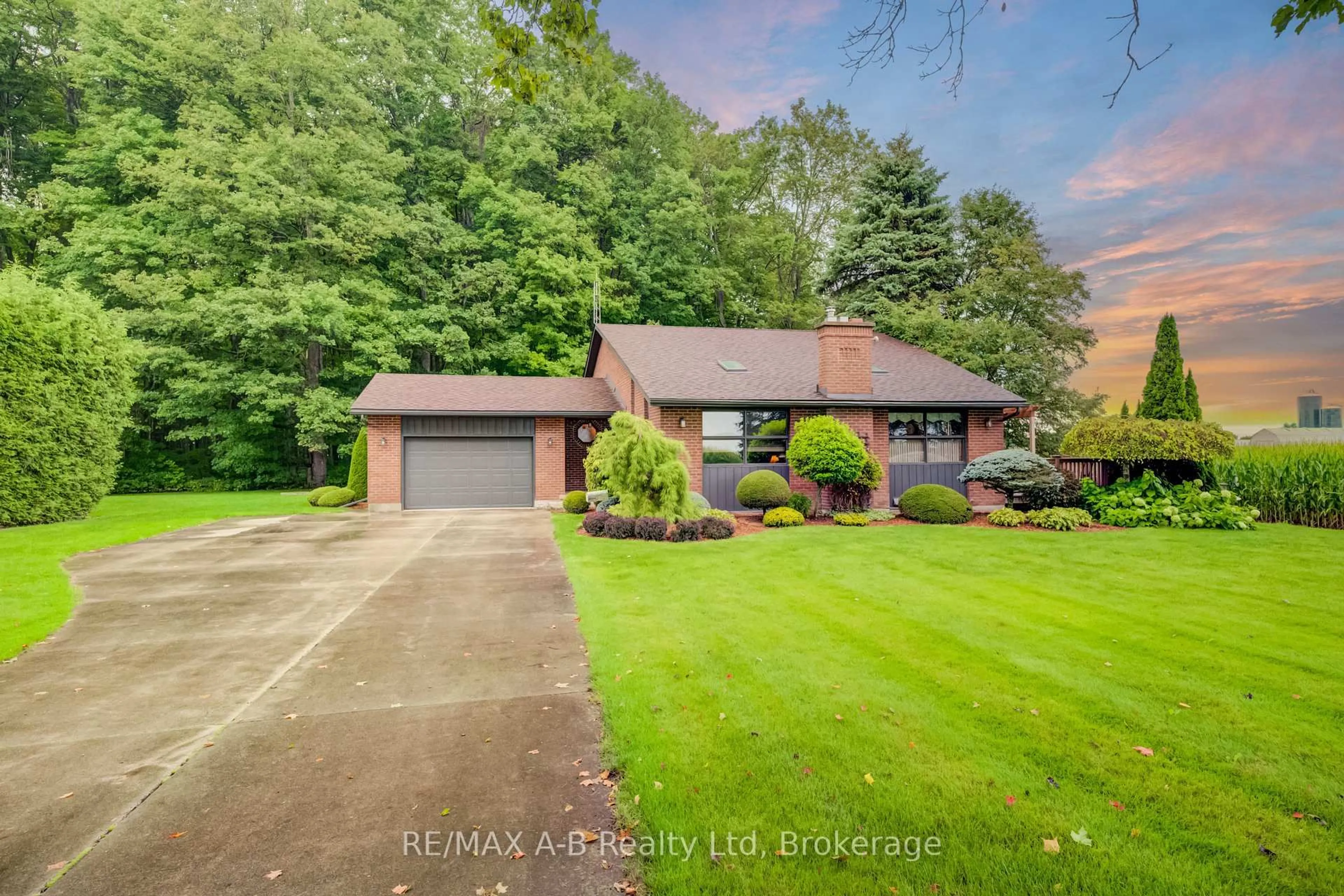 A pic from outside/outdoor area/front of a property/back of a property/a pic from drone, water/lake/river/ocean view for 924951 Cassel Side Rd, East Zorra-Tavistock Ontario N0B 2R0