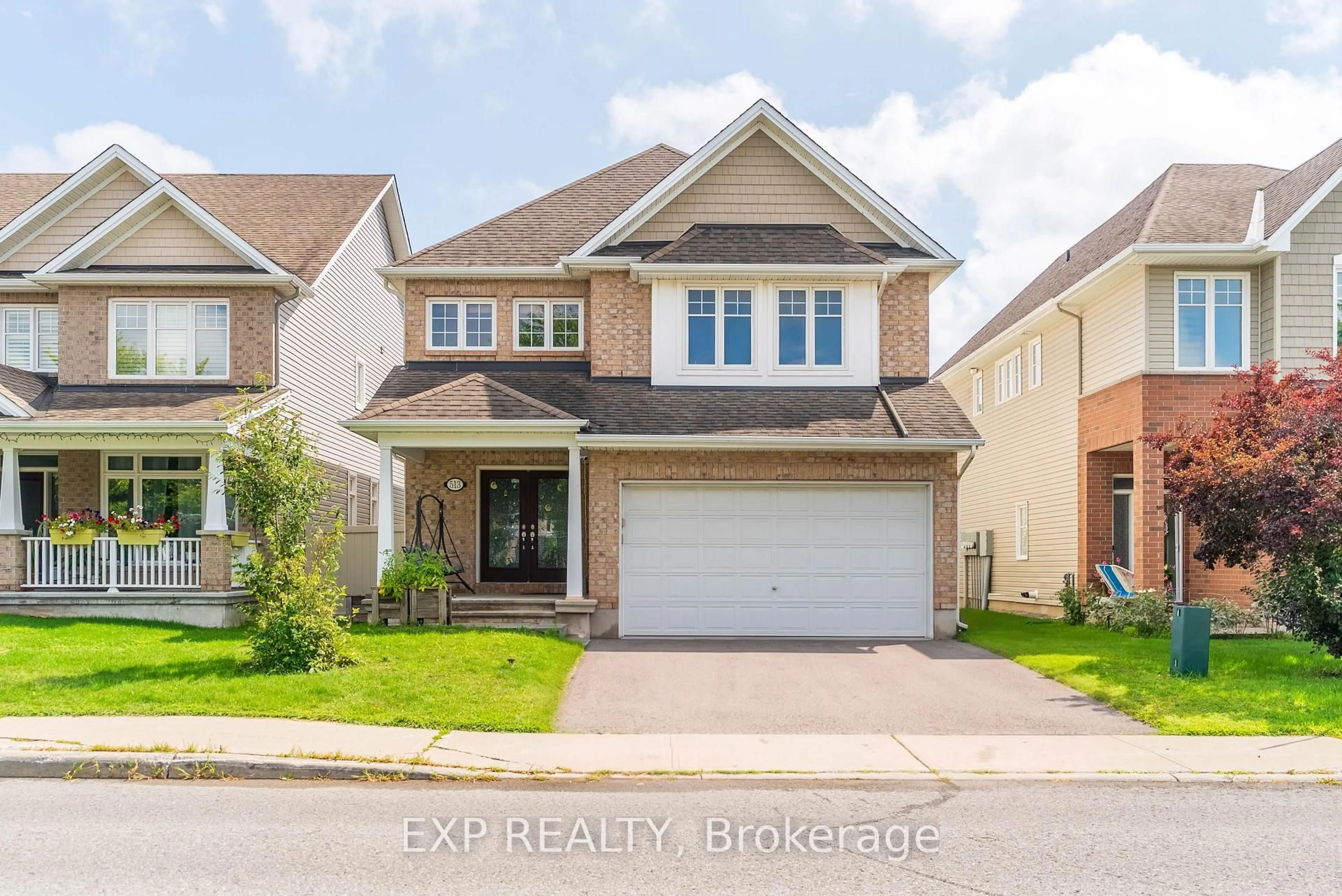 Home with brick exterior material, street for 513 Egret Way, Ottawa Ontario K2C 3H2