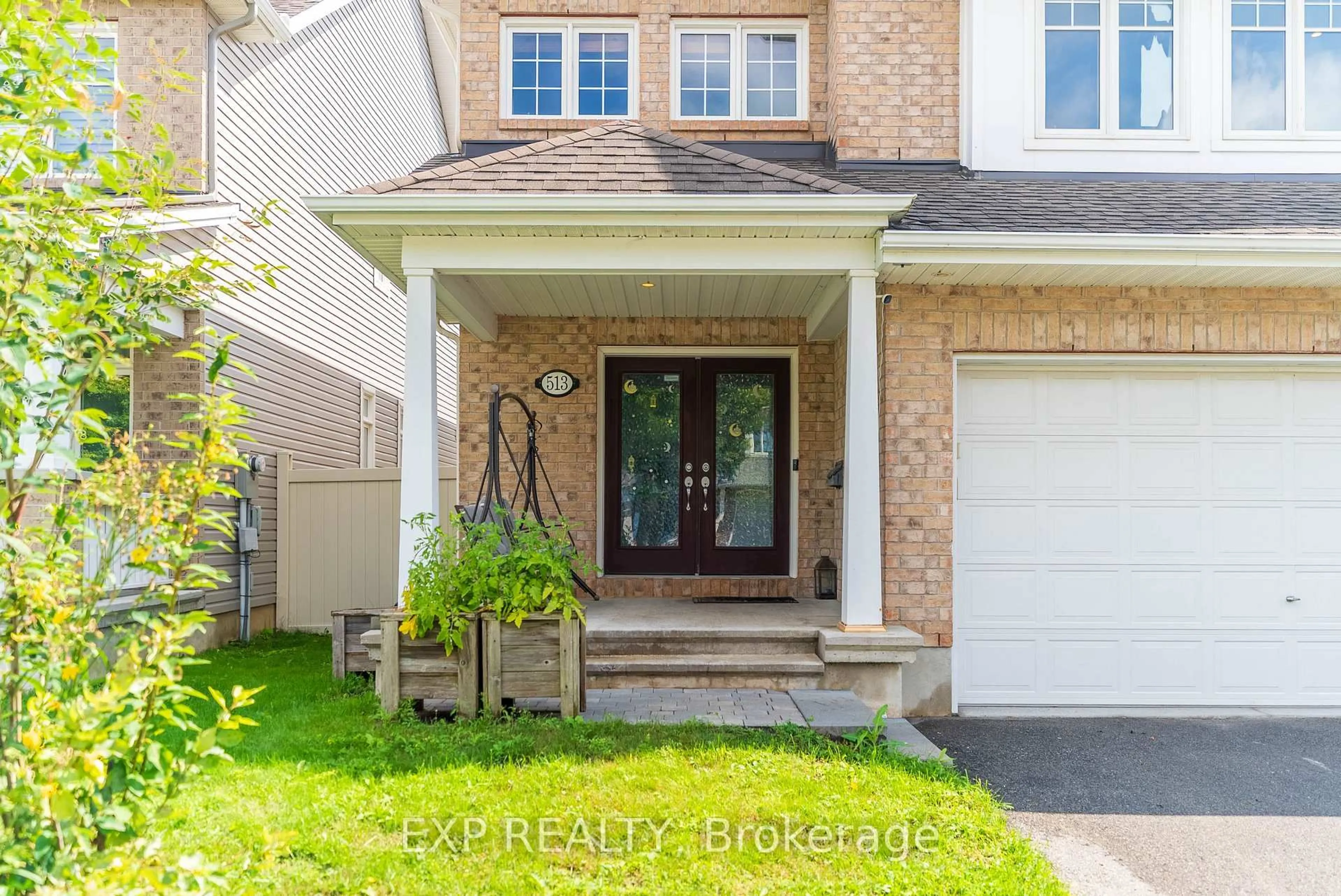 Home with brick exterior material, street for 513 Egret Way, Ottawa Ontario K2C 3H2