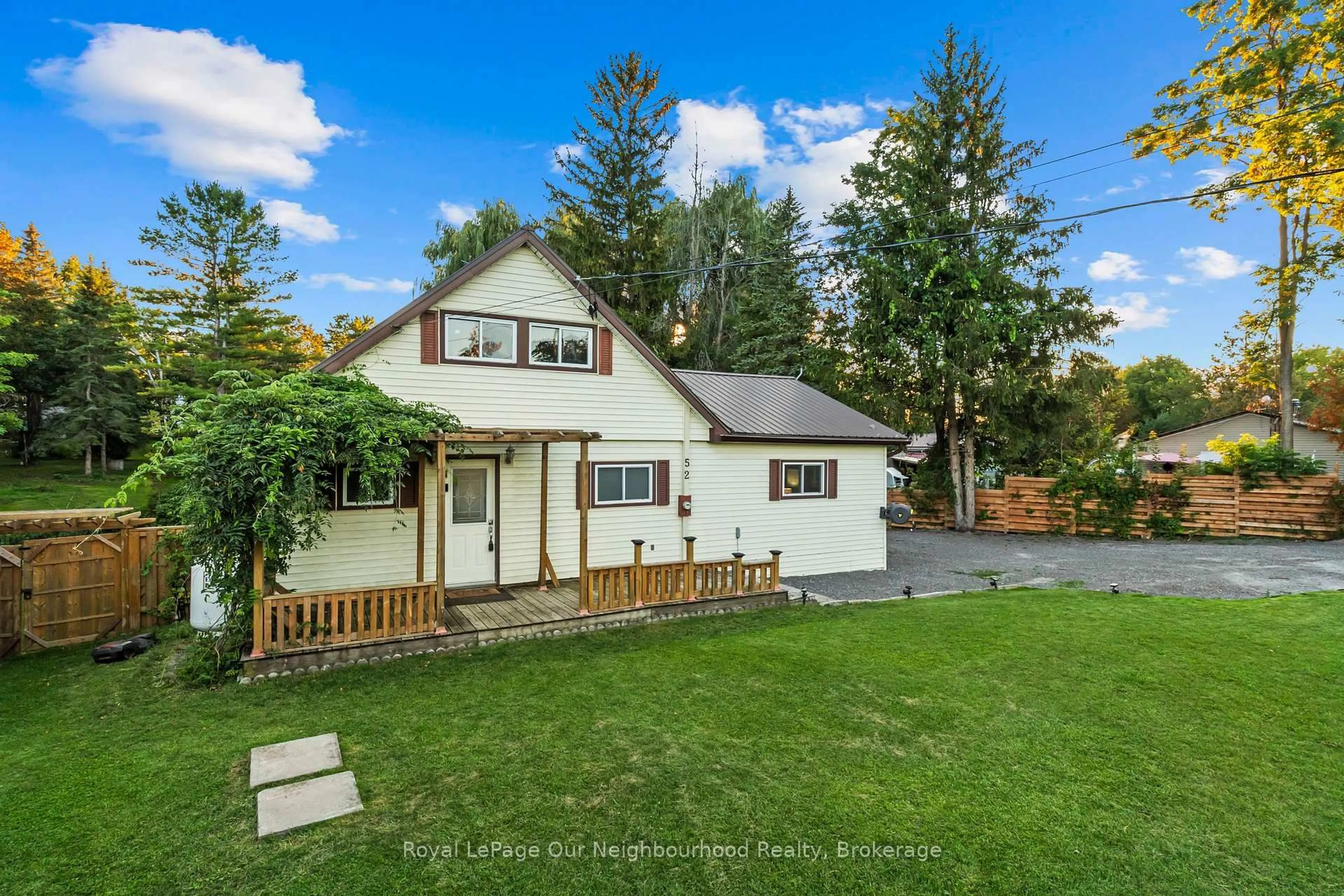 A pic from outside/outdoor area/front of a property/back of a property/a pic from drone, unknown for 52 Jackson Rd, Trent Hills Ontario K0L 1Y0