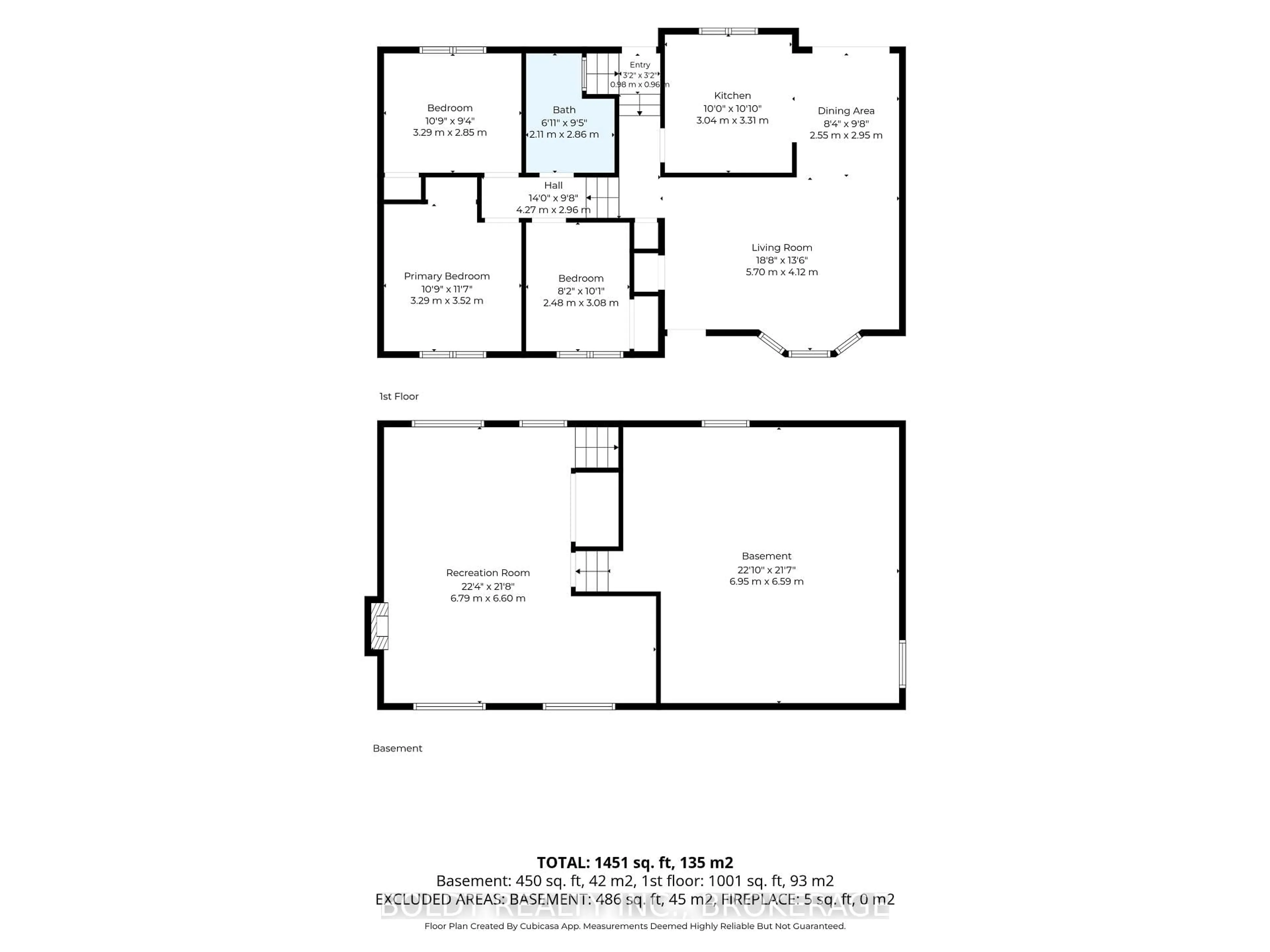 Floor plan for 1452 Cataract Rd, Thorold Ontario L3B 5N5