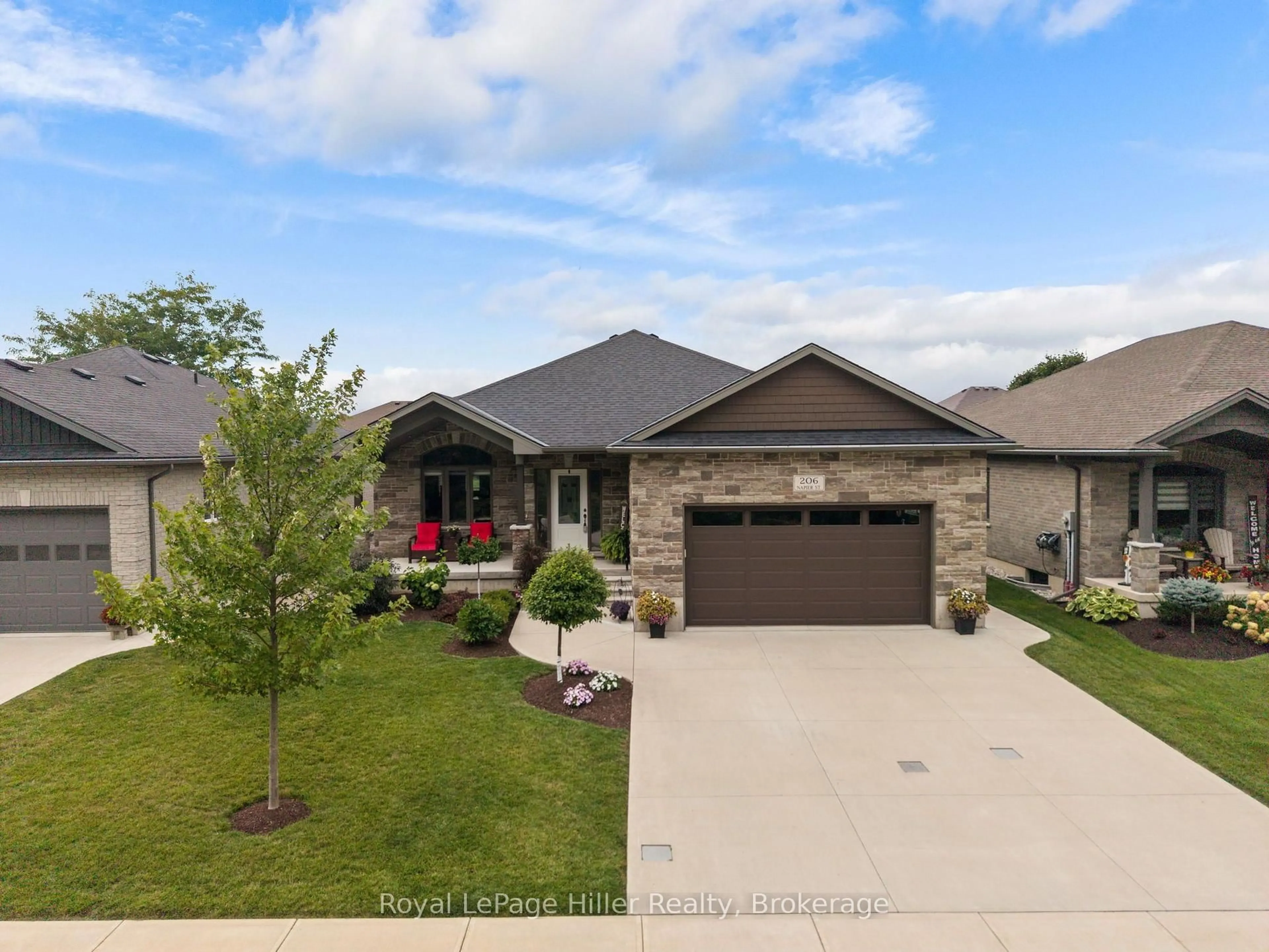 Home with brick exterior material, street for 206 Napier St, West Perth Ontario N0K 1N0