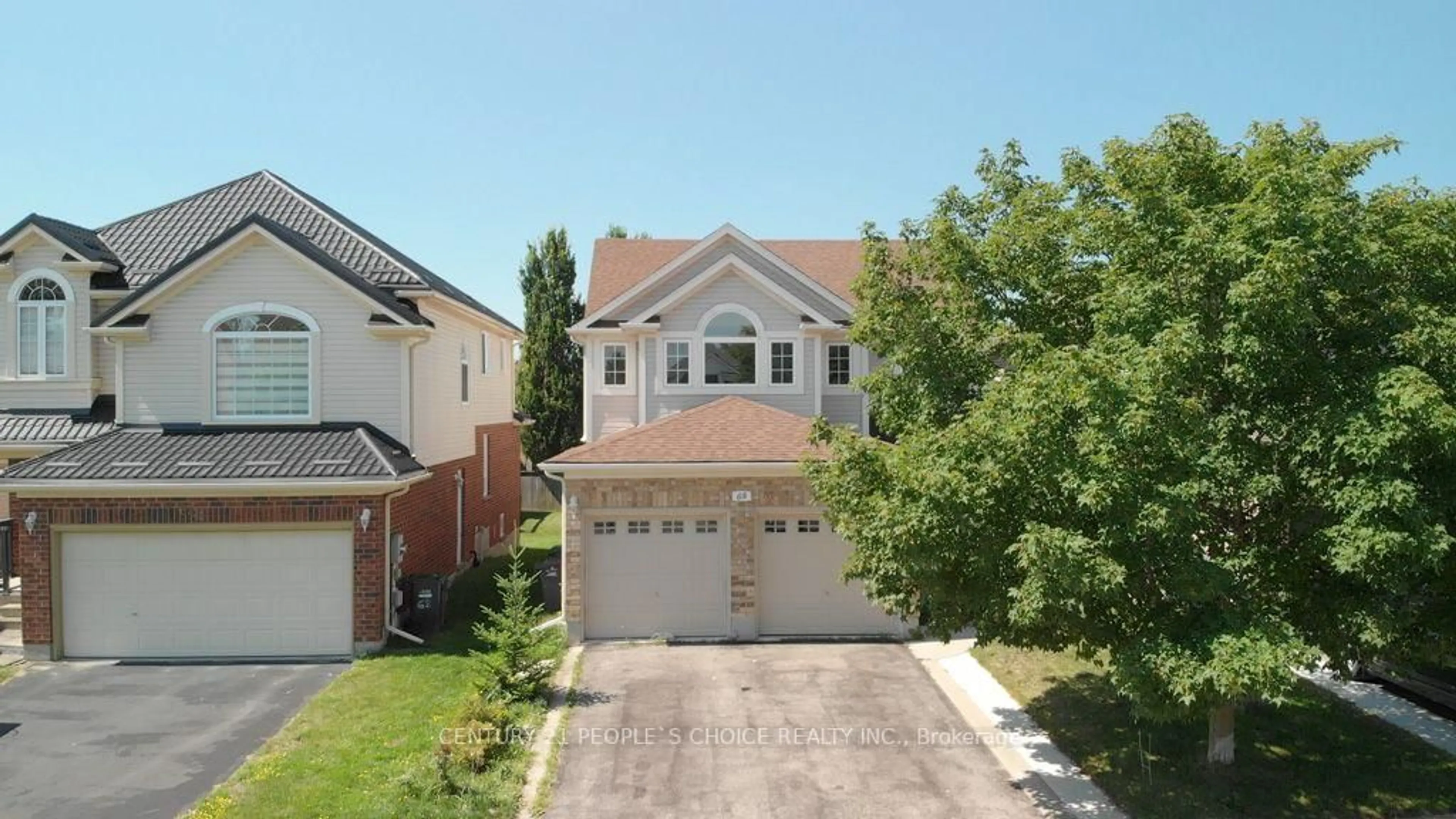 Home with vinyl exterior material, street for 64 Milson Cres, Guelph Ontario N1C 1G7