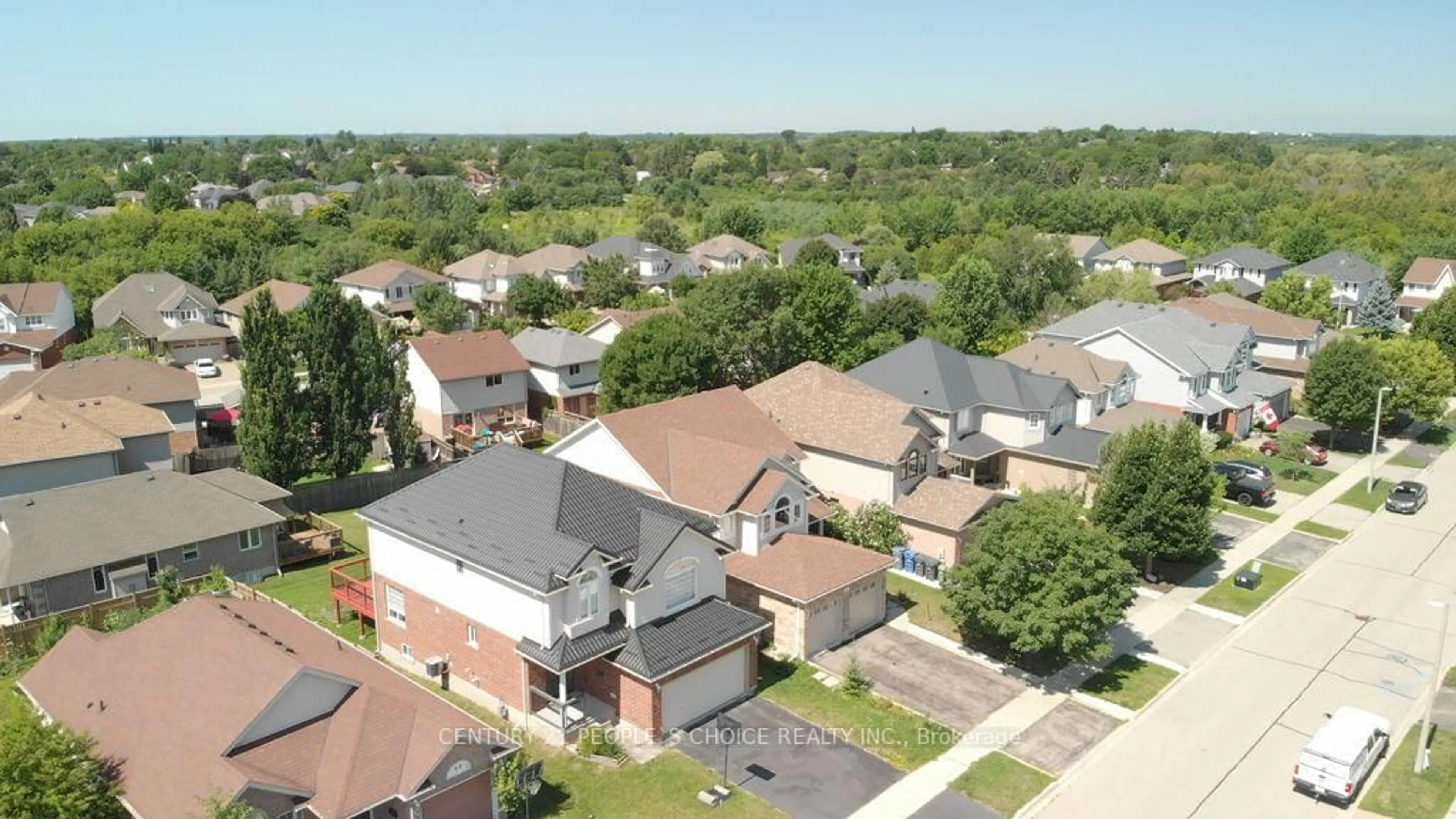 A pic from outside/outdoor area/front of a property/back of a property/a pic from drone, unknown for 64 Milson Cres, Guelph Ontario N1C 1G7