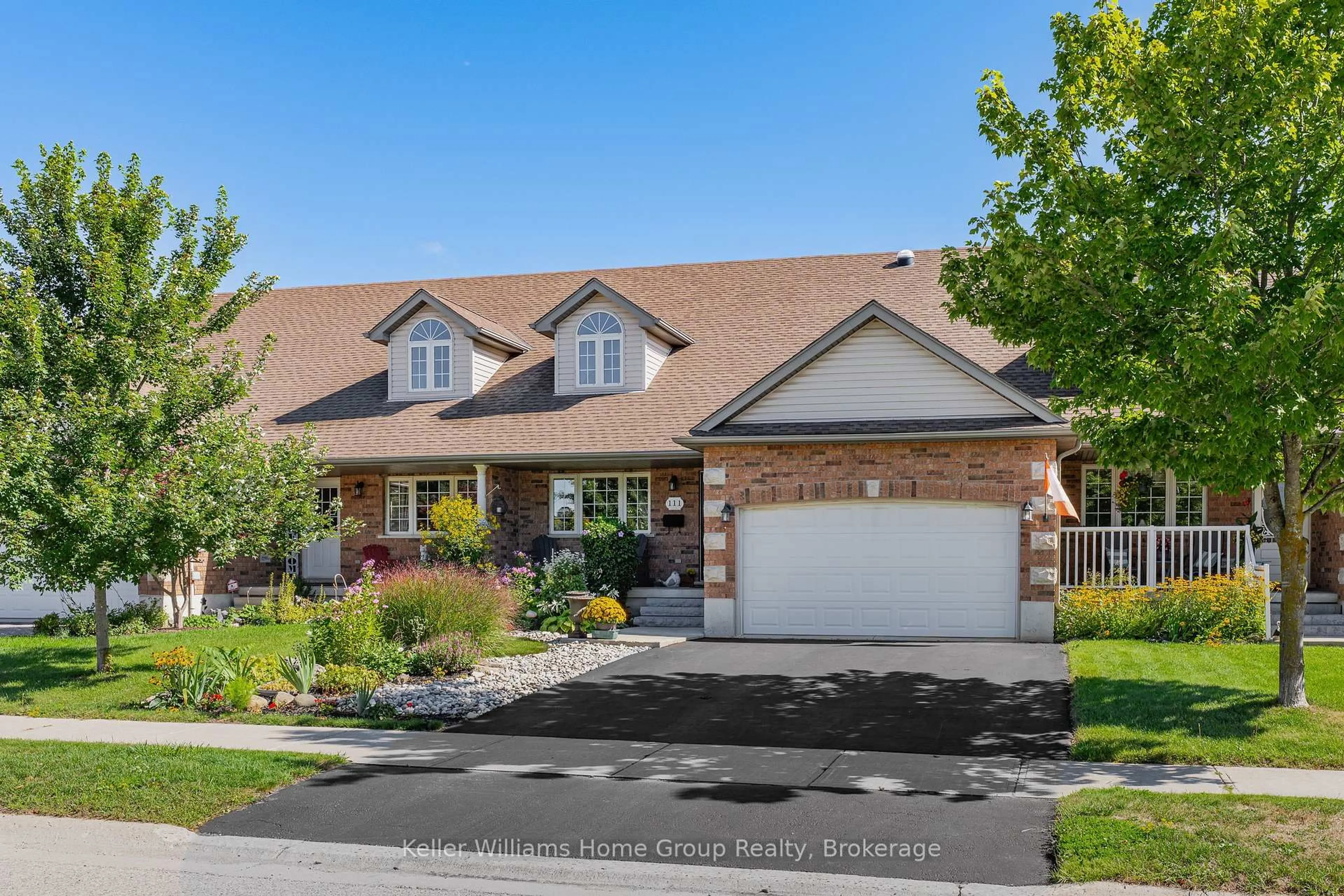 Home with brick exterior material, street for 111 Halls Dr, Centre Wellington Ontario N0B 1S0