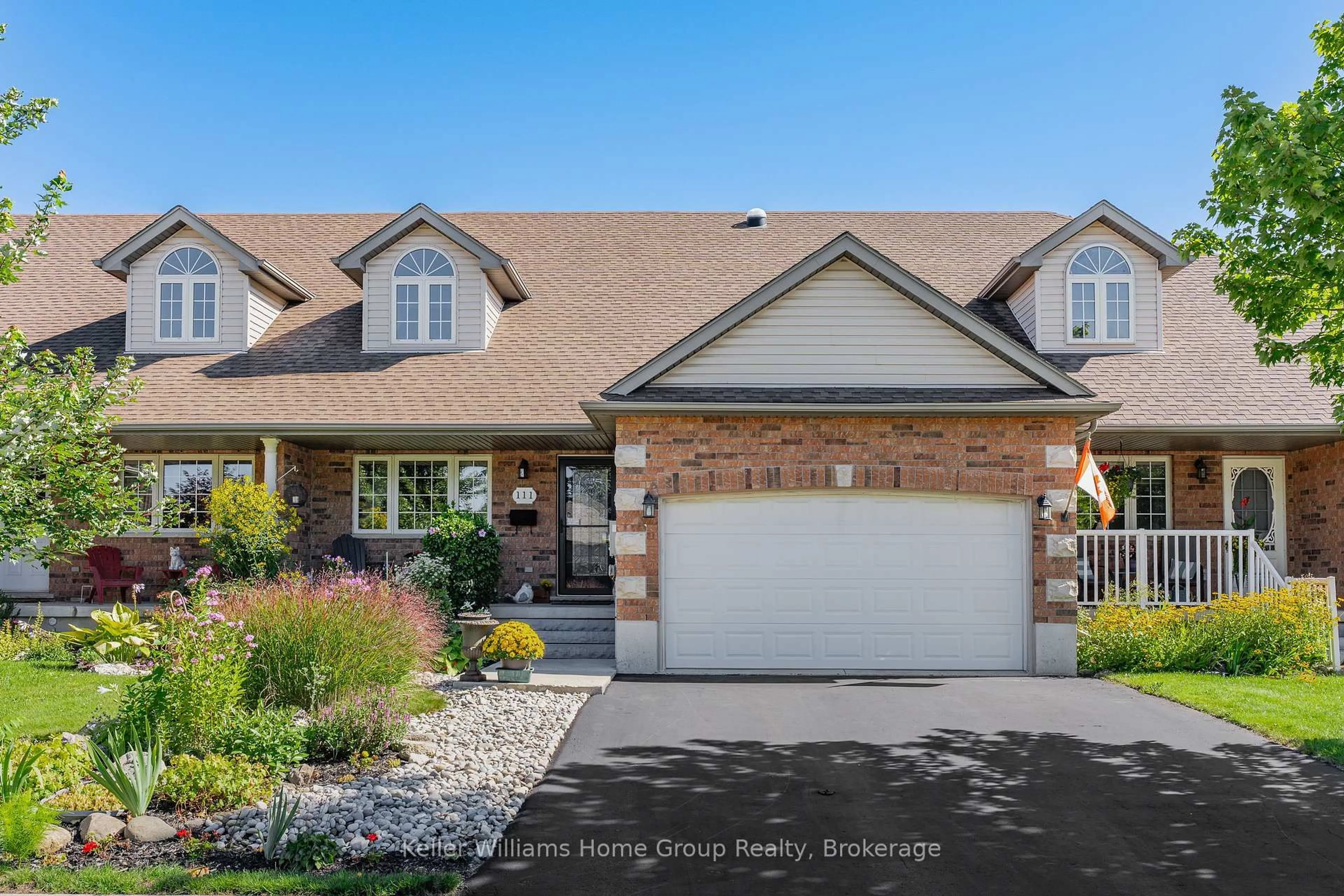 Home with brick exterior material, street for 111 Halls Dr, Centre Wellington Ontario N0B 1S0