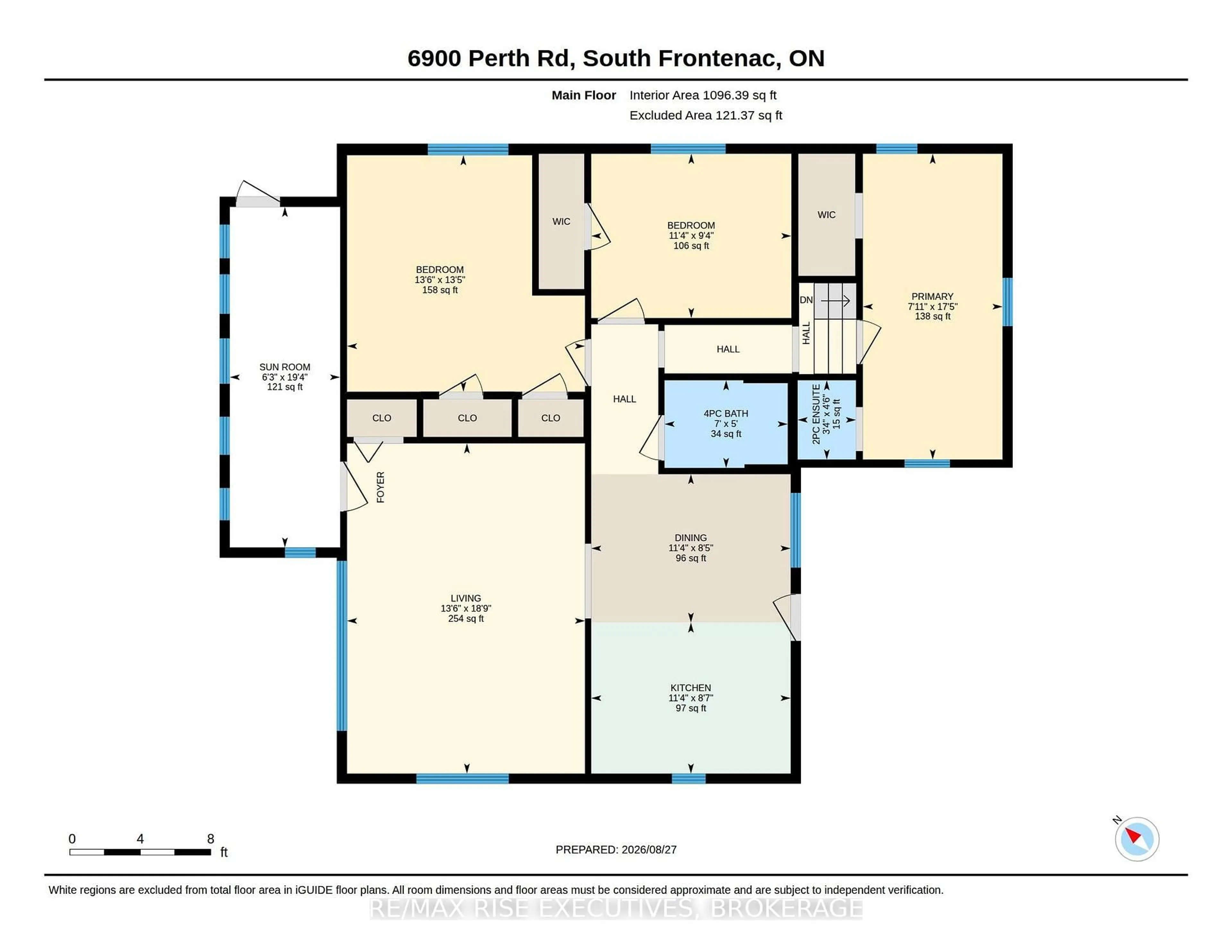 Floor plan for 6900 Perth Rd, Perth Road Ontario K0H 2L0