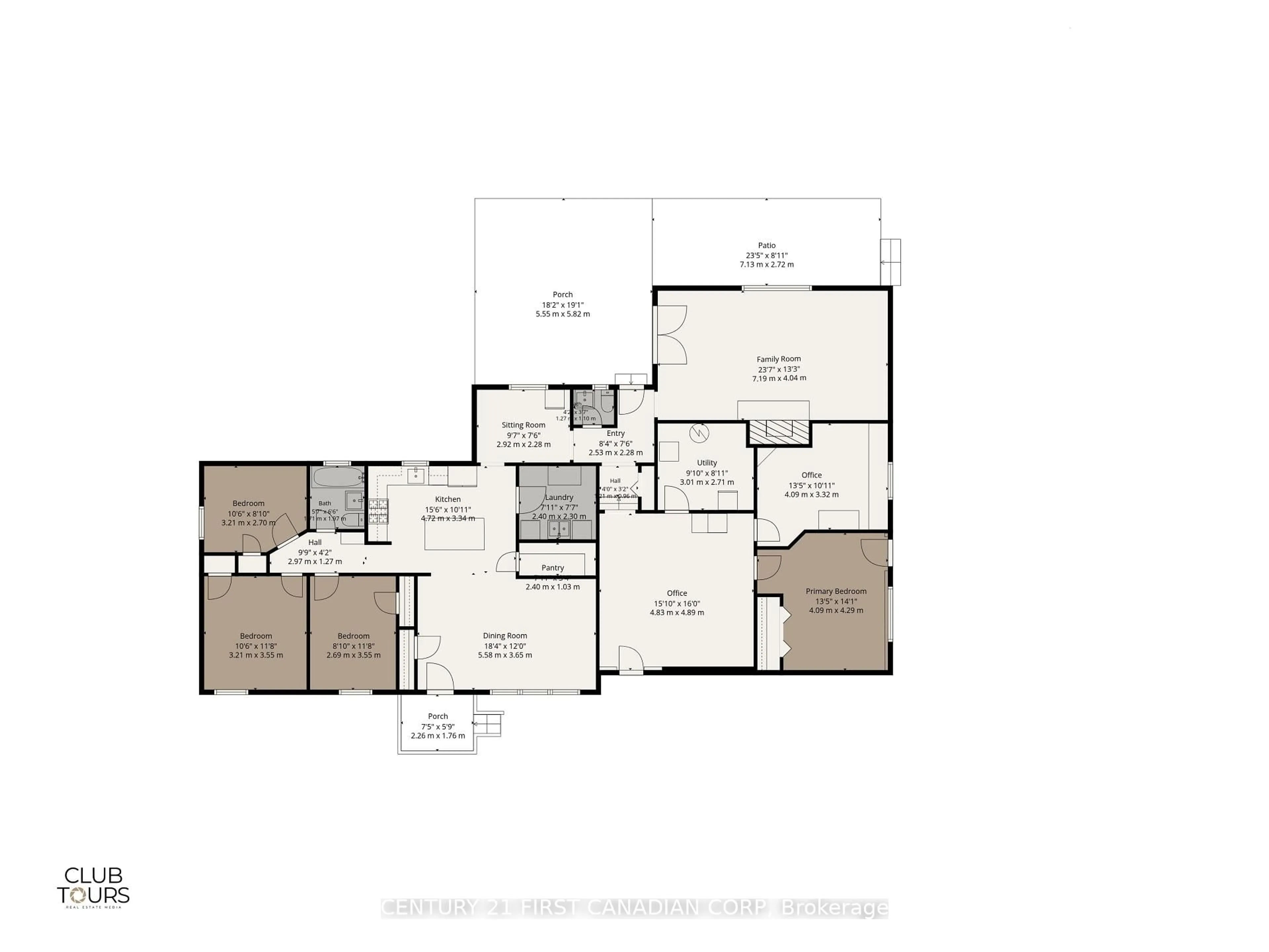 Floor plan for 23032 Highbury Ave, Middlesex Centre Ontario N0M 2A0