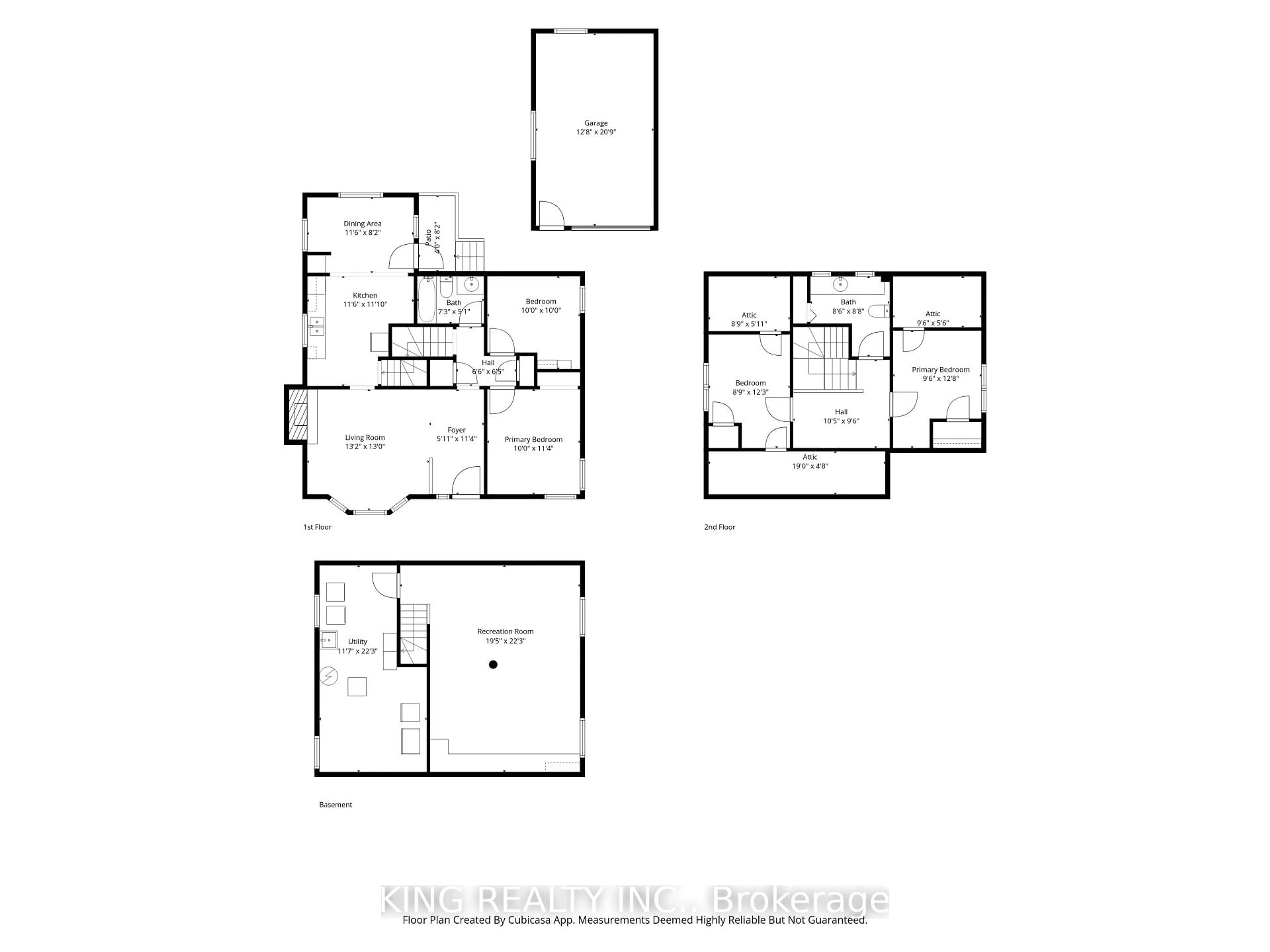 Floor plan for 60 Eastman Ave, London East Ontario N5W 2M4