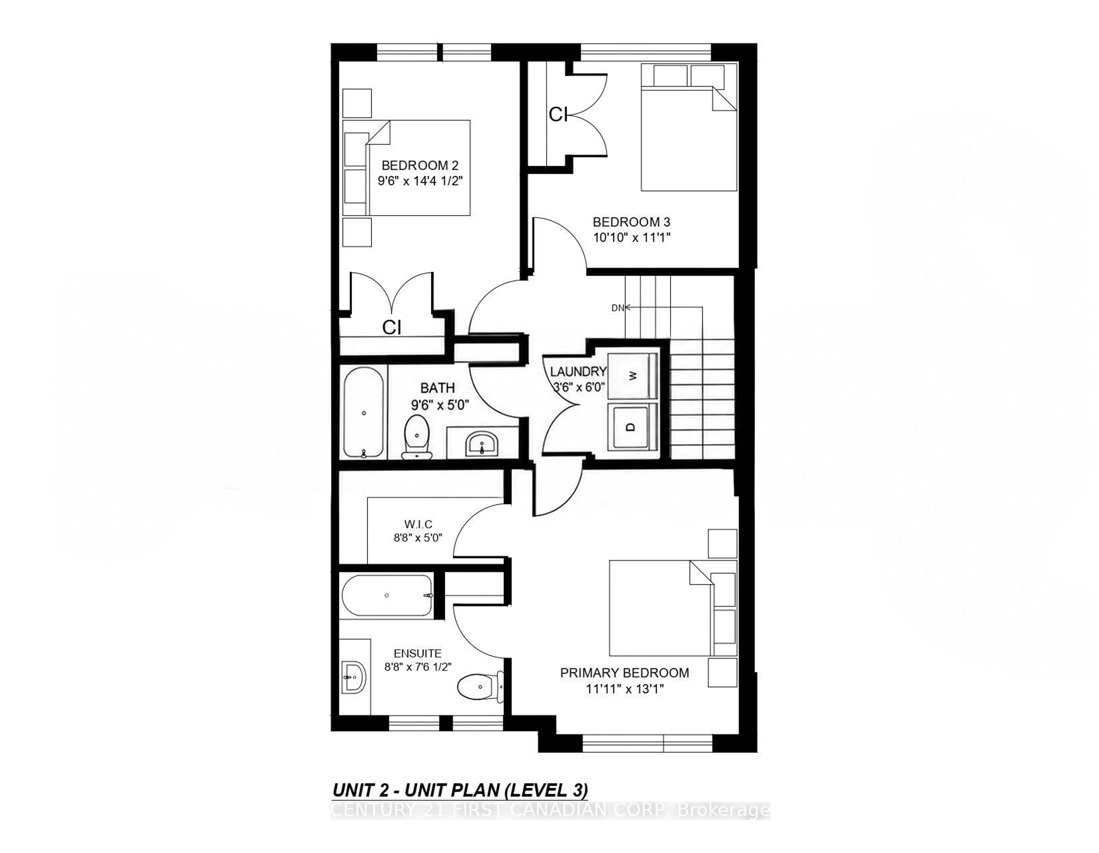 Floor plan for 4210 CALHOUN Way #2, London South Ontario N6P 1J9