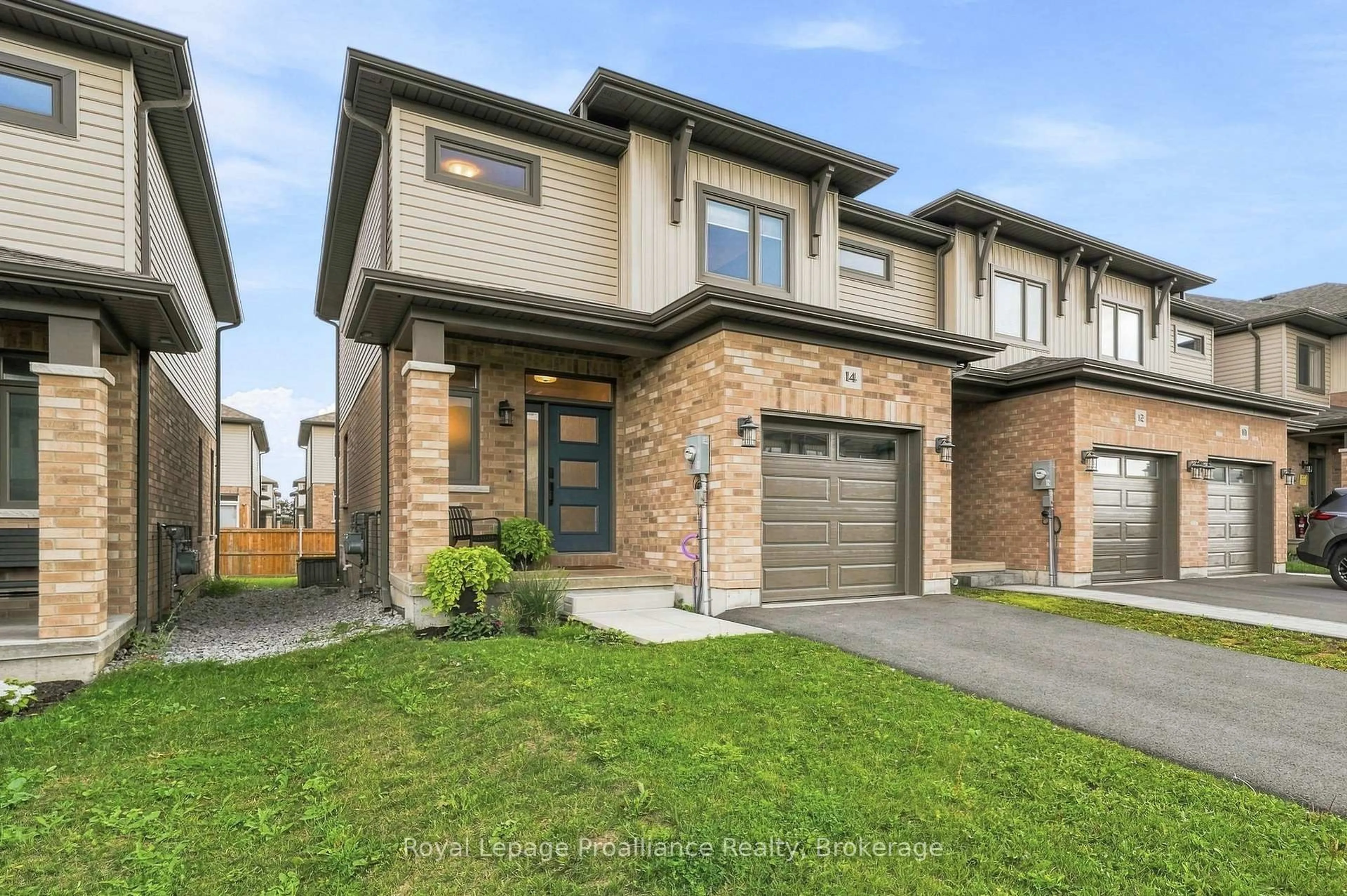 Home with brick exterior material, street for 14 Otonabee St, Belleville Ontario K8N 0T3