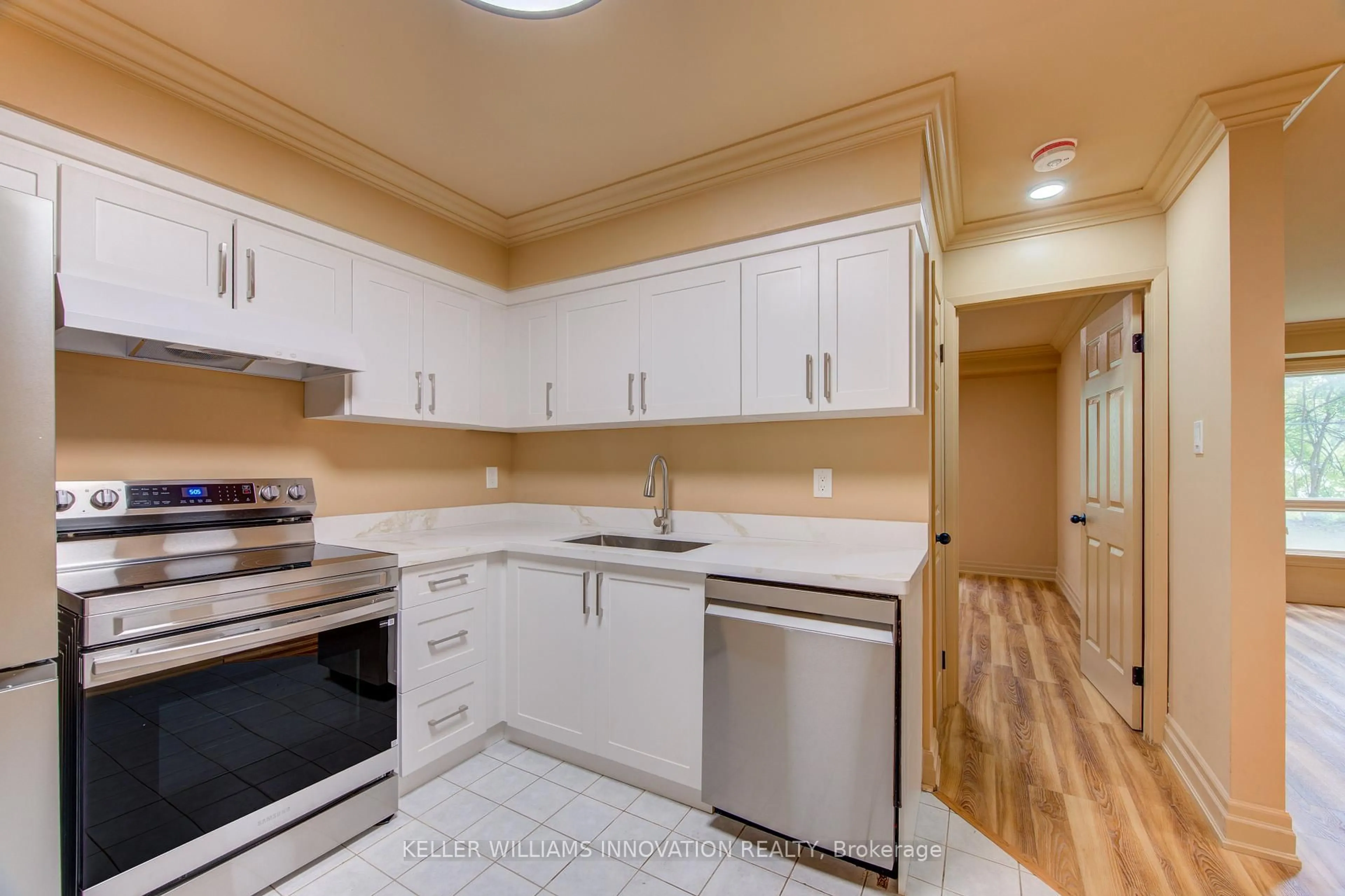 Standard kitchen, ceramic/tile floor for 1275 Bentley Dr #106, London East Ontario N5V 4M4