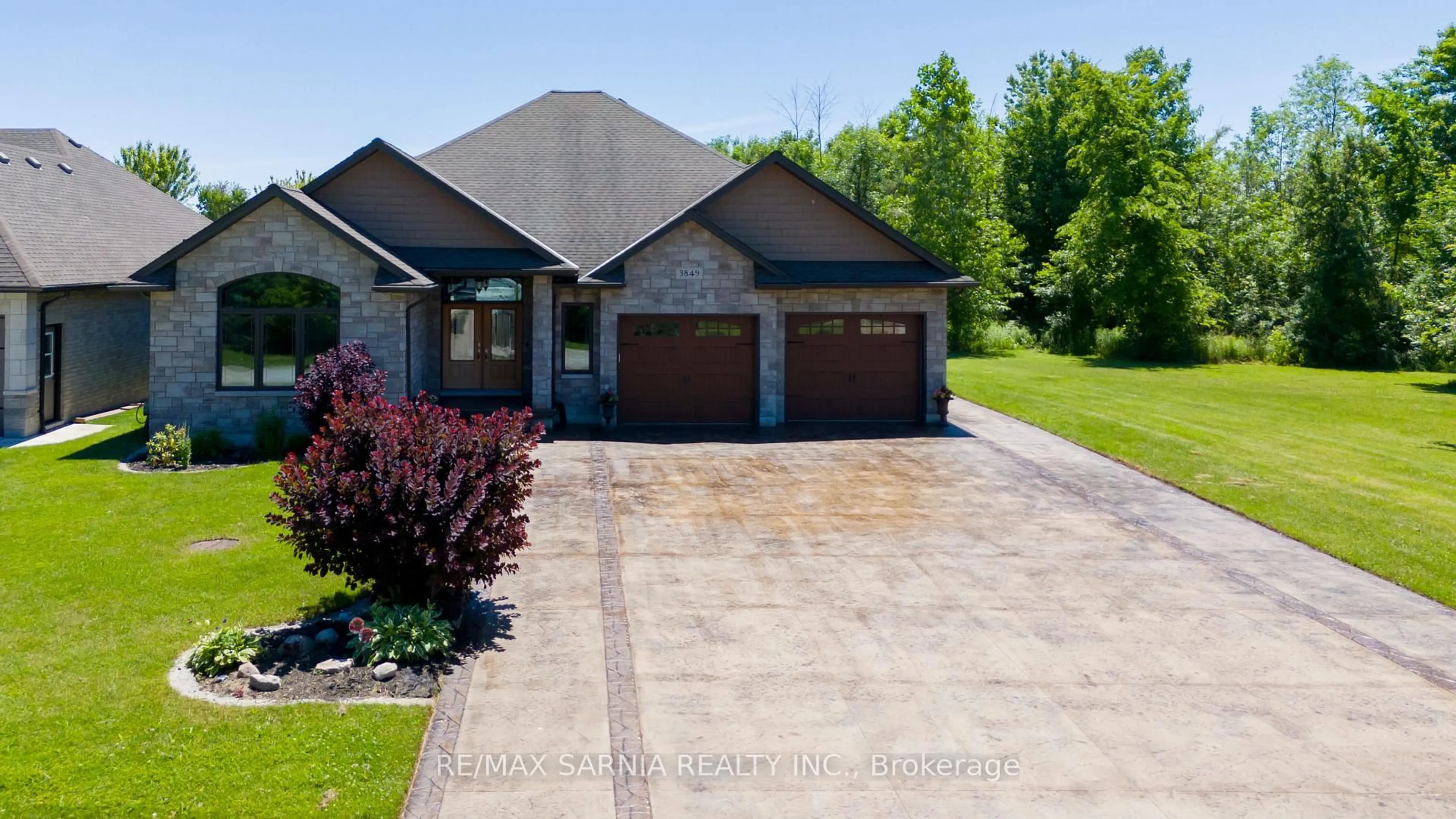 Home with brick exterior material, street for 3849 Ferne Ave, Plympton-Wyoming Ontario N0N 1E0