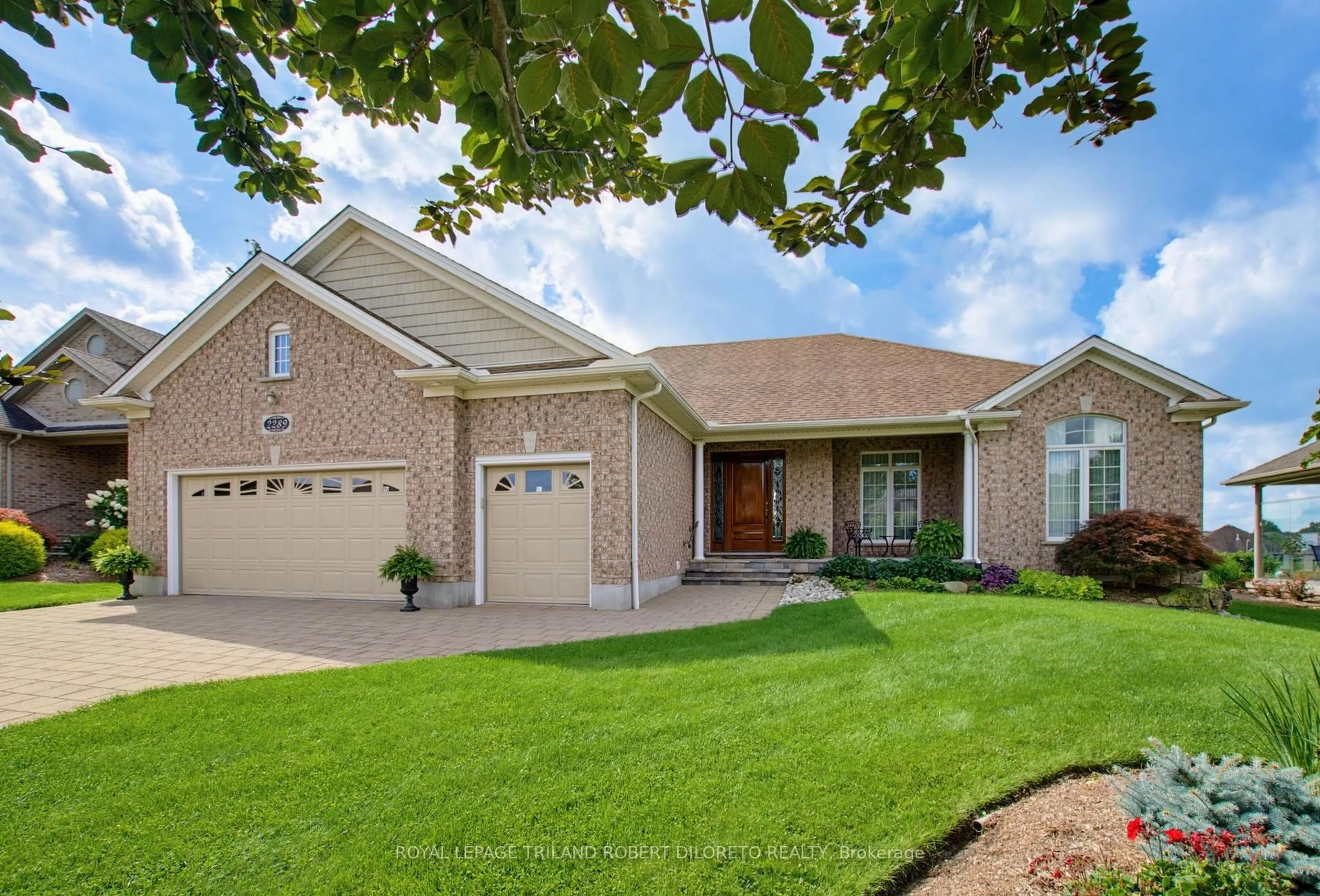 Home with brick exterior material, street for 2289 JACK NASH Dr, London South Ontario N6K 5R3
