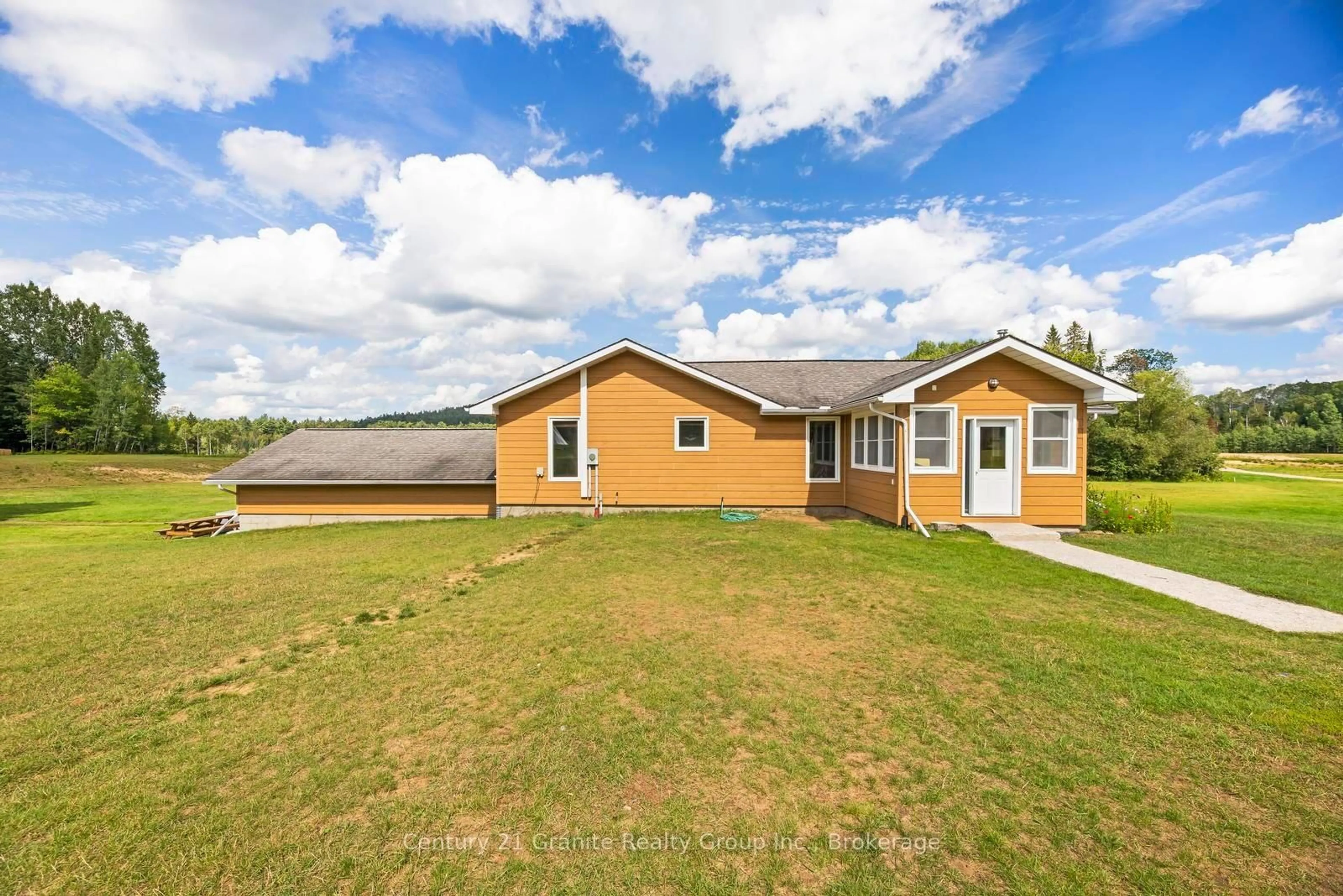 A pic from outside/outdoor area/front of a property/back of a property/a pic from drone, unknown for 573 Browns Rd, Boulter Ontario K0L 1G0