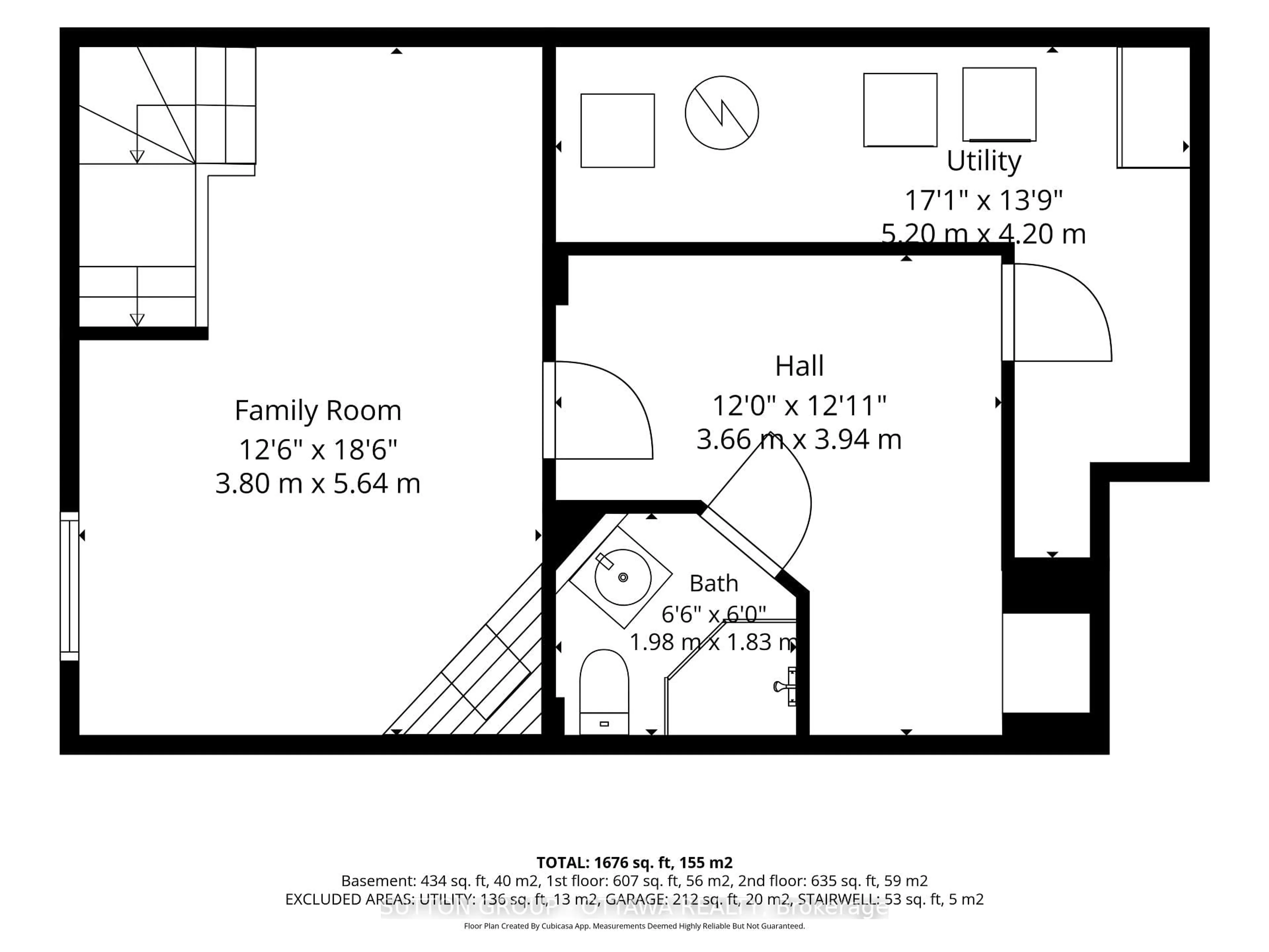 Floor plan for 52 Windcrest Crt, Ottawa Ontario K2T 1B5