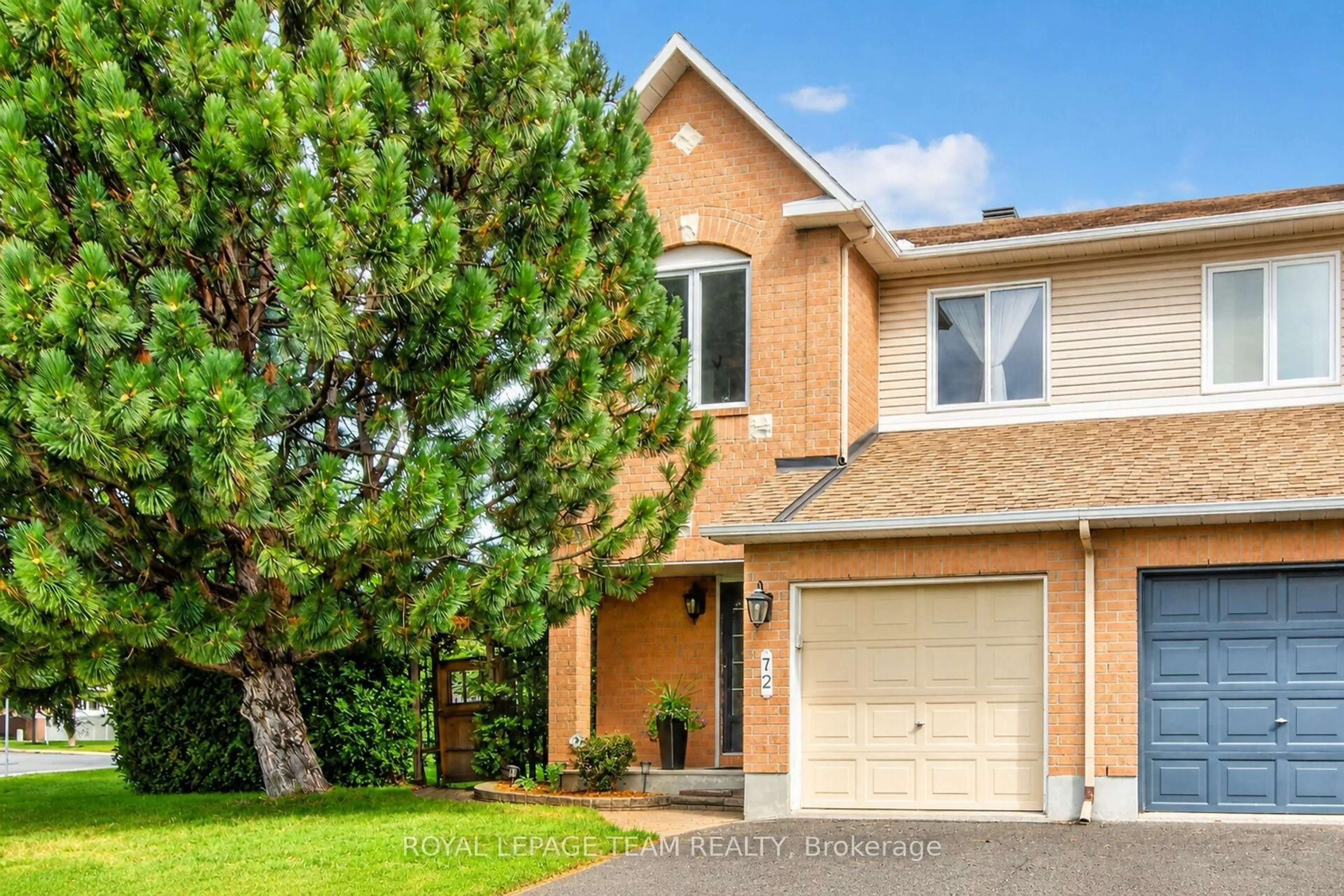 Home with brick exterior material, street for 72 Sheppard's Glen Ave, Ottawa Ontario K2M 2M9