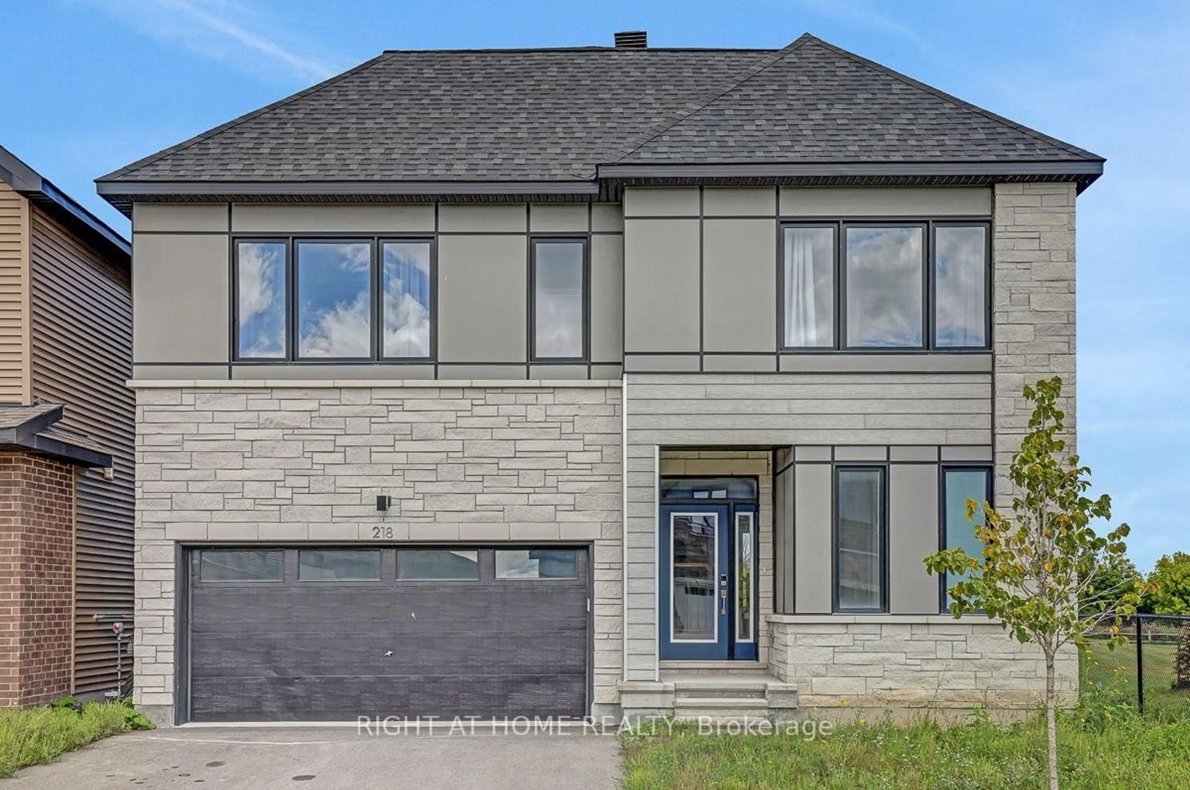 Home with brick exterior material, street for 218 Conservancy Dr, Ottawa Ontario K2J 7M5