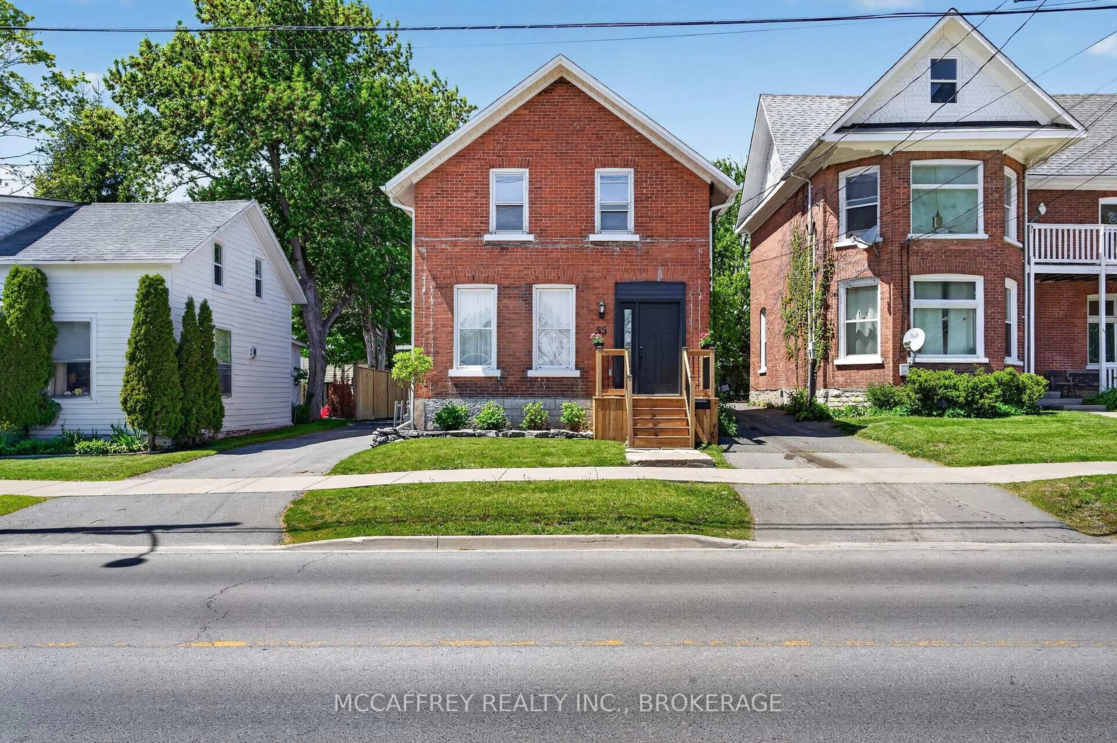 Home with brick exterior material, street for 55 Bridge St, Greater Napanee Ontario K7R 2C4
