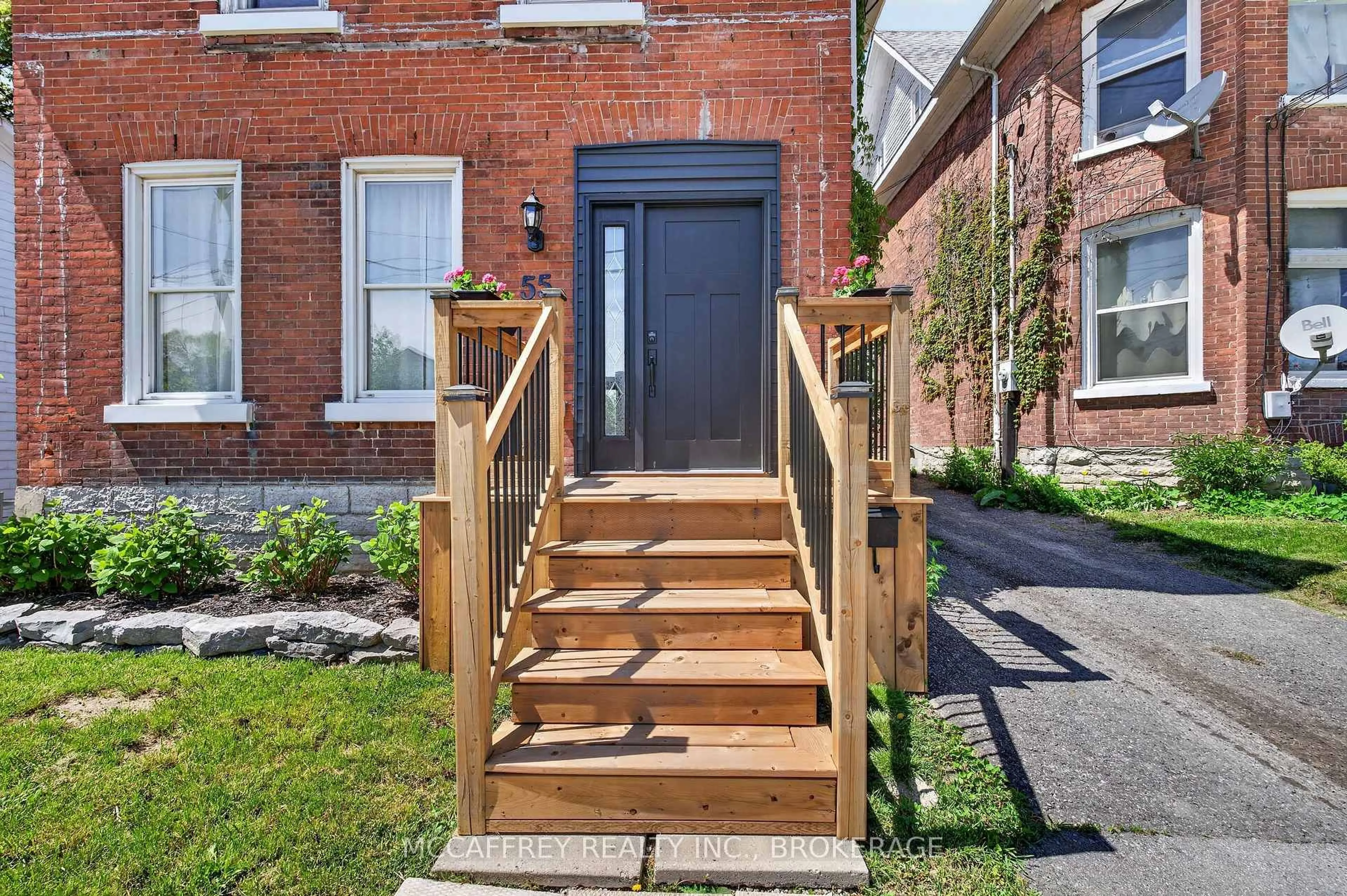 Home with brick exterior material, street for 55 Bridge St, Greater Napanee Ontario K7R 2C4