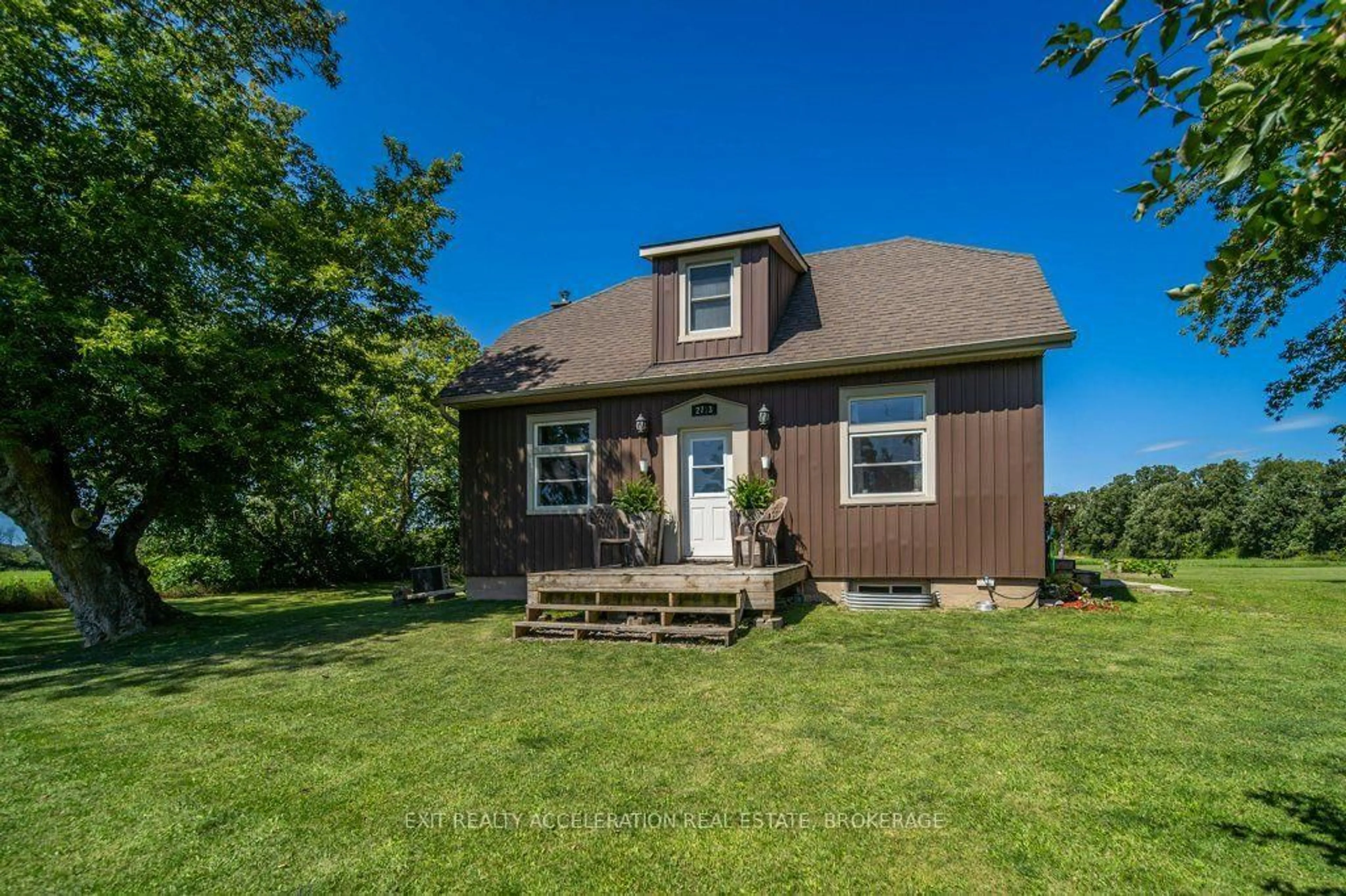 Home with vinyl exterior material, street for 2713 Big Creek Rd, Napanee Ontario K7R 3K6