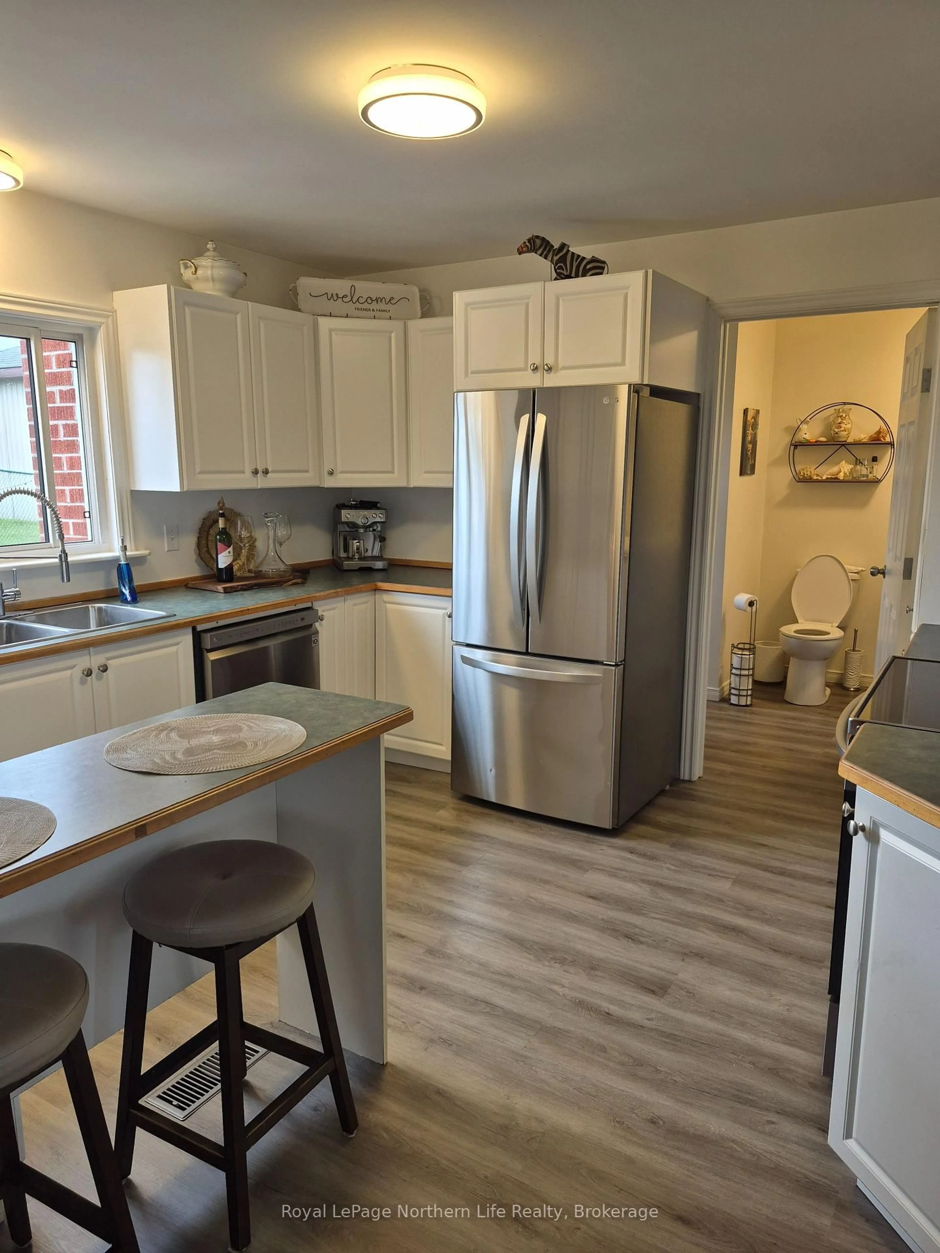 Open concept kitchen, unknown for 340 Fifth St, Mattawa Ontario P0H 1V0