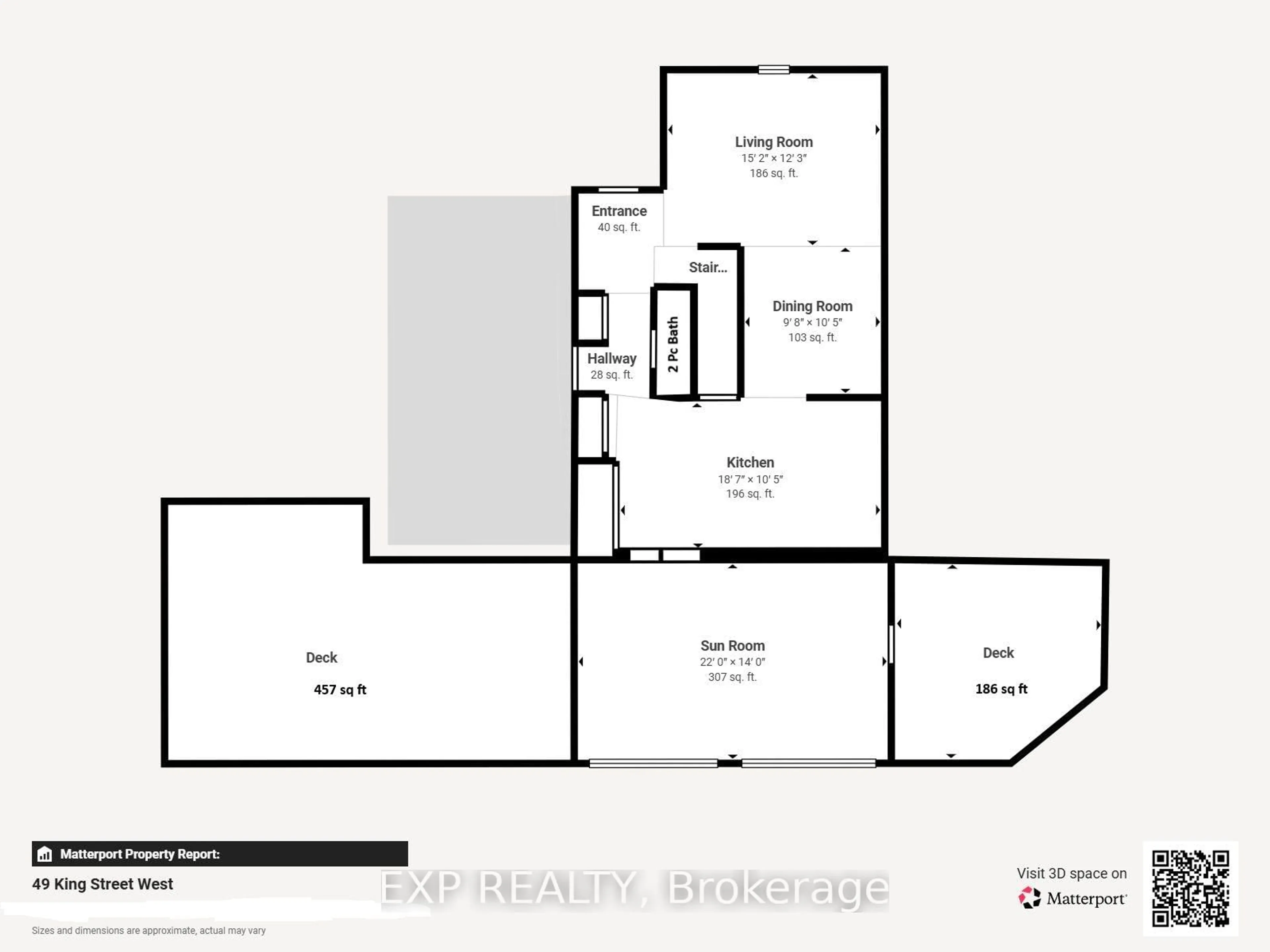 Floor plan for 49 King St, Blue Mountains Ontario N0H 2P0
