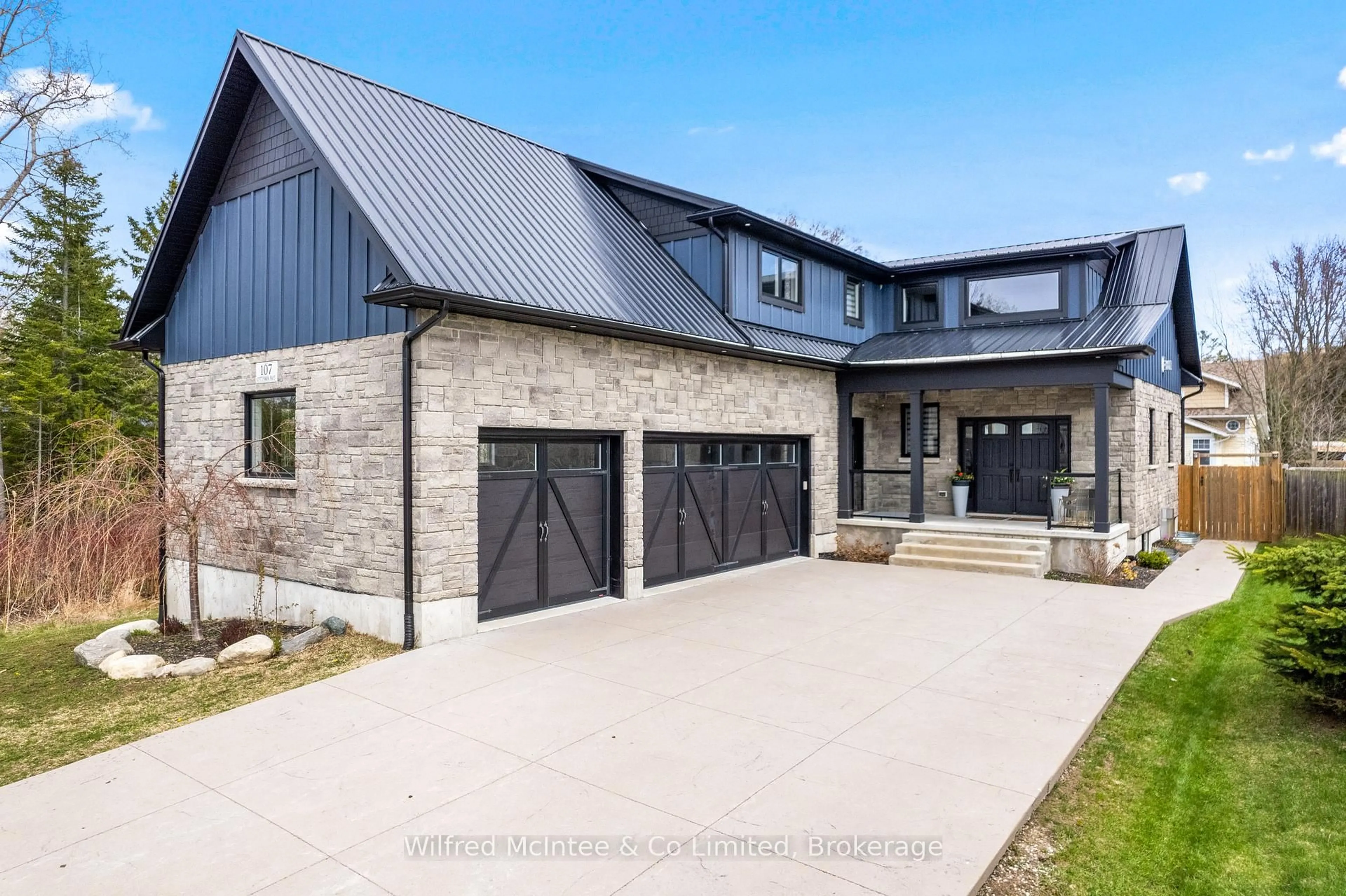 Home with brick exterior material, street for 107 Ottawa Ave, Saugeen Shores Ontario N0H 2L0
