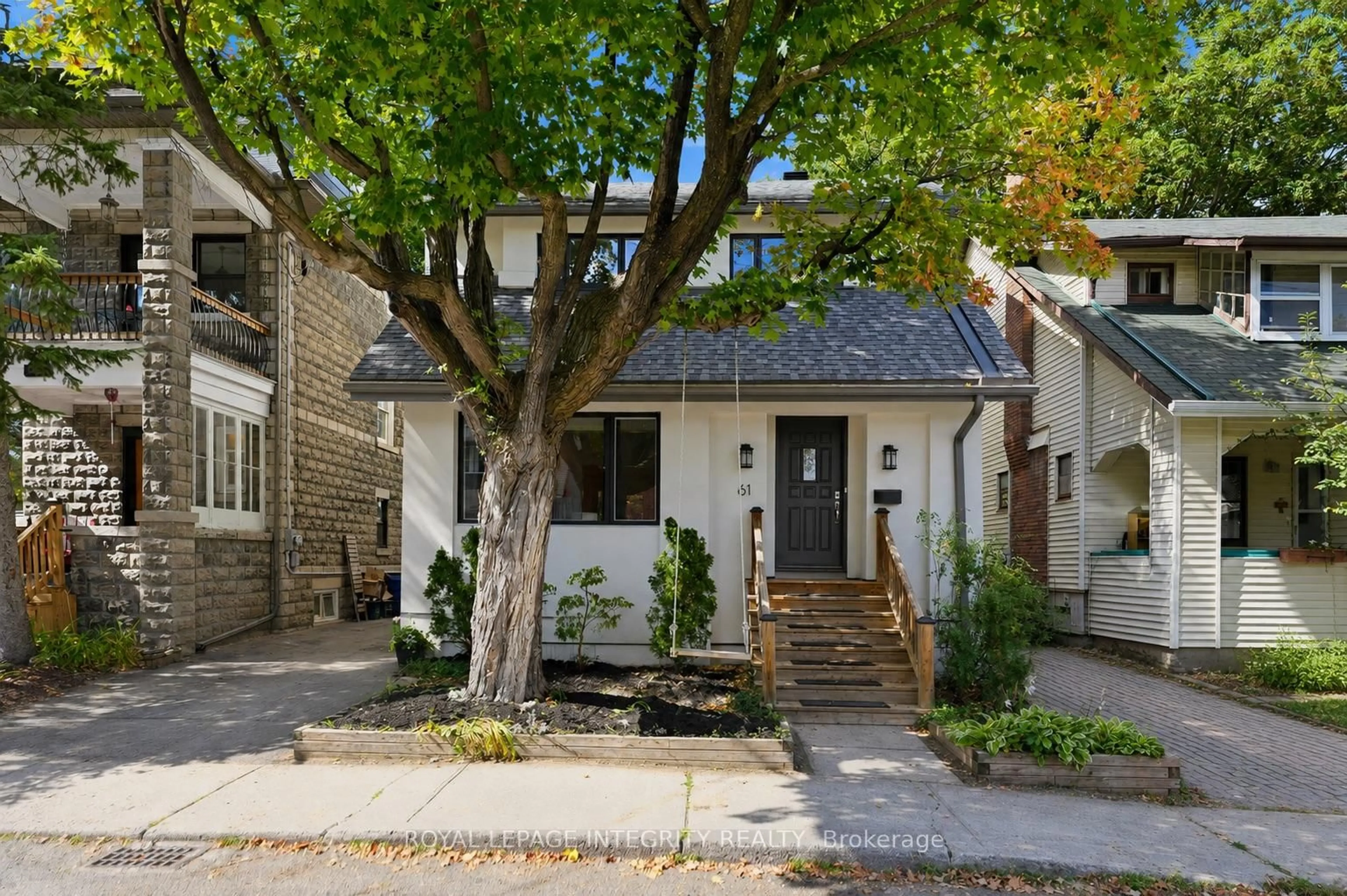 Home with brick exterior material, street for 61 Fentiman Ave, Ottawa Ontario K1S 0T5