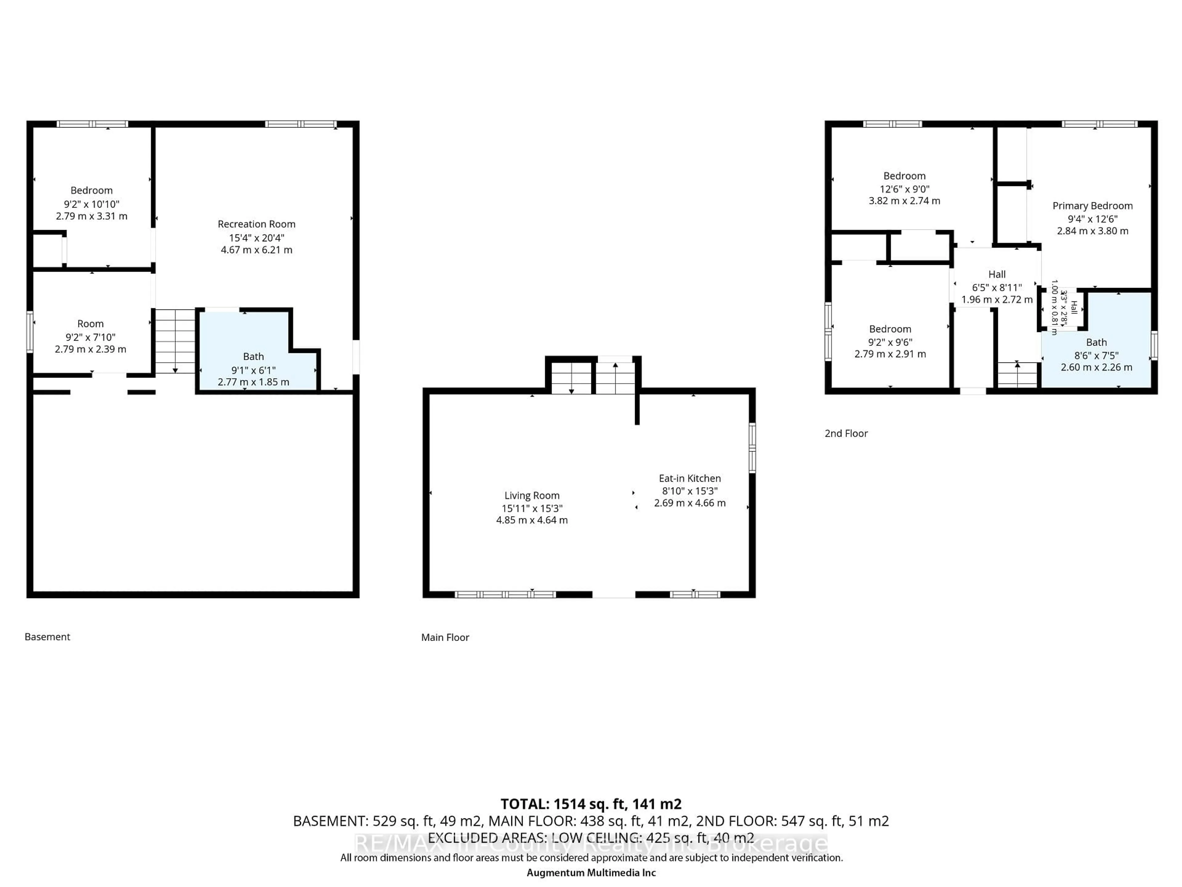 Floor plan for 61 Airey Ave, St. Thomas Ontario N5R 1E1
