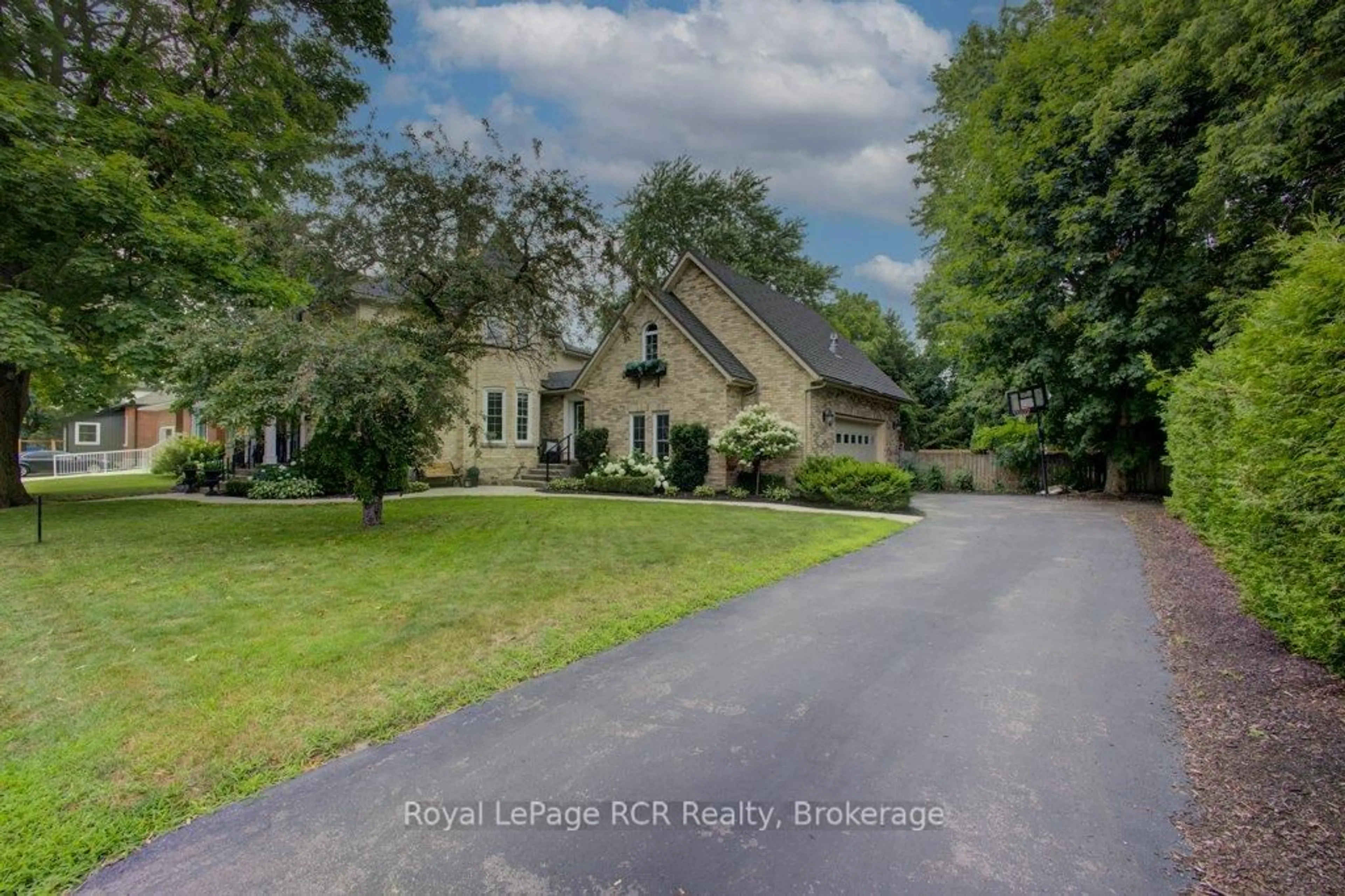 A pic from outside/outdoor area/front of a property/back of a property/a pic from drone, water/lake/river/ocean view for 116 Walton St, Wellington North Ontario N0G 1A0
